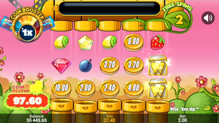 Pile Em Up Free Spins - -