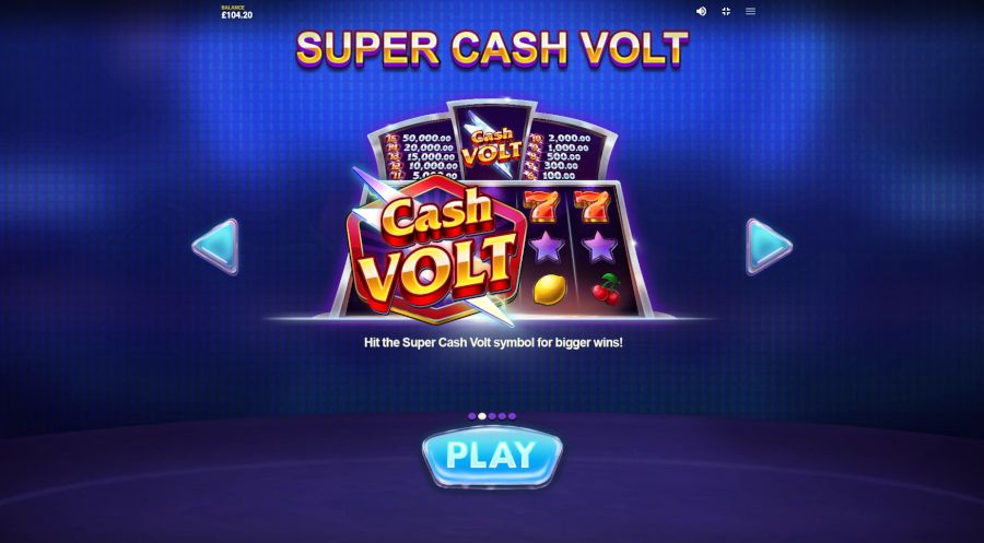 Cash Volt Super Cash Volt Feature - -