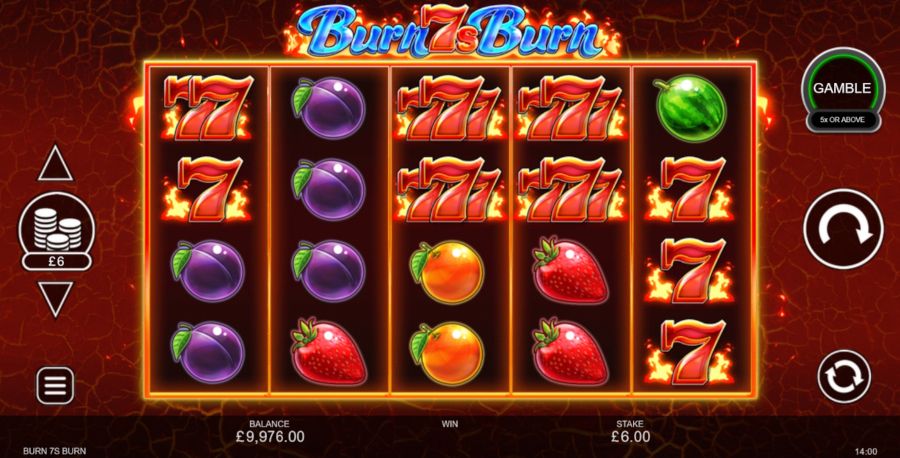 Burn 7s Burn Base Game - -