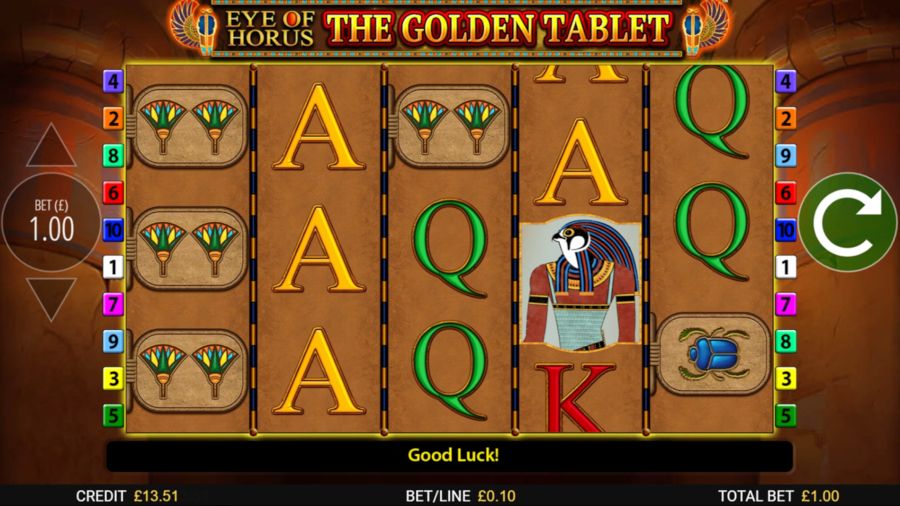 Eye Of Horus The Golden Tablet Base Game - -