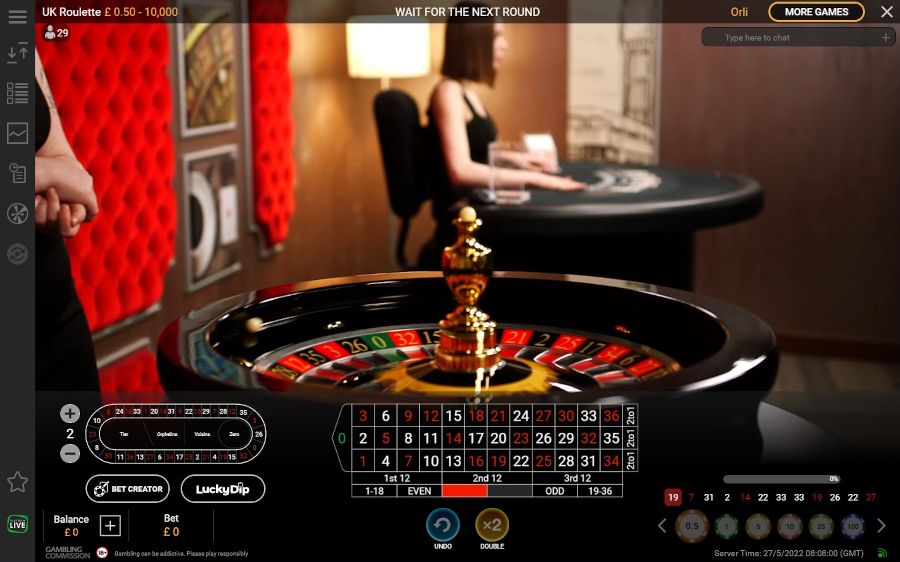 Uk Roulette Live Wheel - -