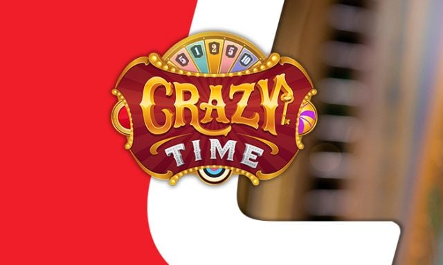 Interfejs gry Crazy Time na urządzeniu mobilnym