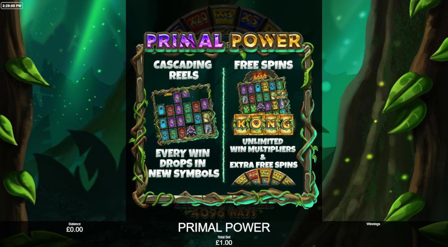 Primal Power Additional Features - -