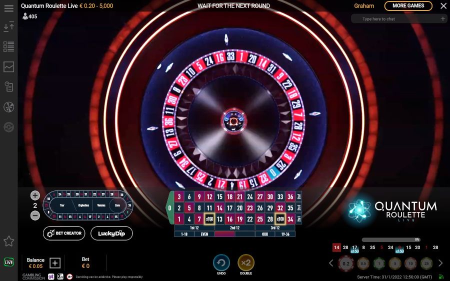 Play Quantum Roulette Live Dealer Game | Ladbrokes
