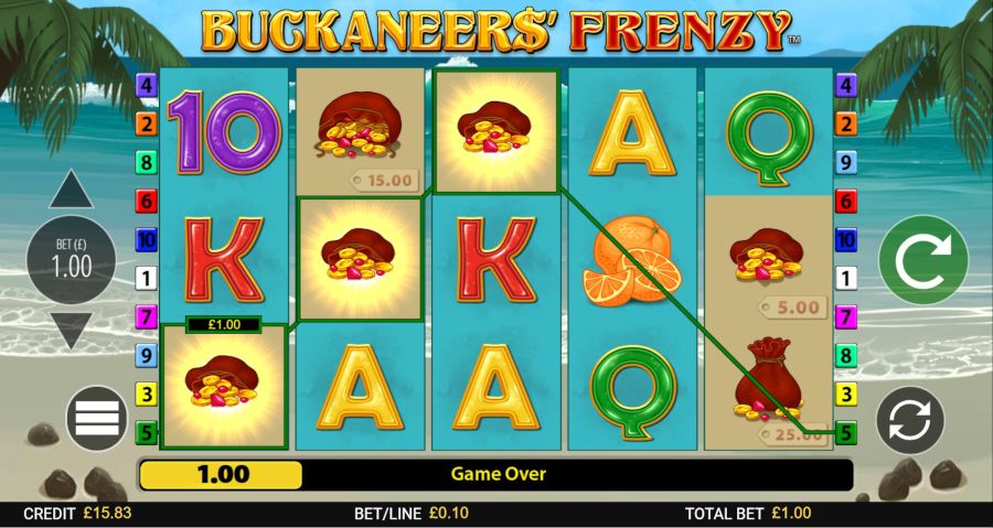 Buckaneers Frenzy Base Game - -