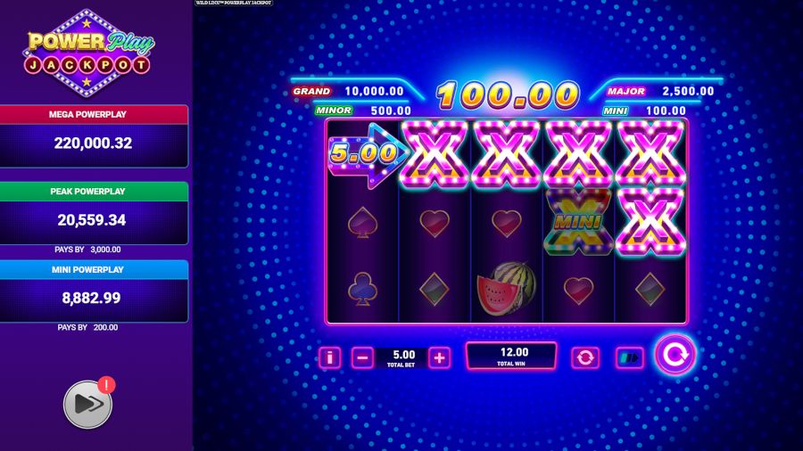 Wild Linx Powerplay Jackpot Feature - -