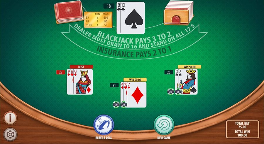 Blackjack Multihand - -