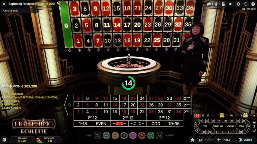 Lightning Roulette Placing Bets - -
