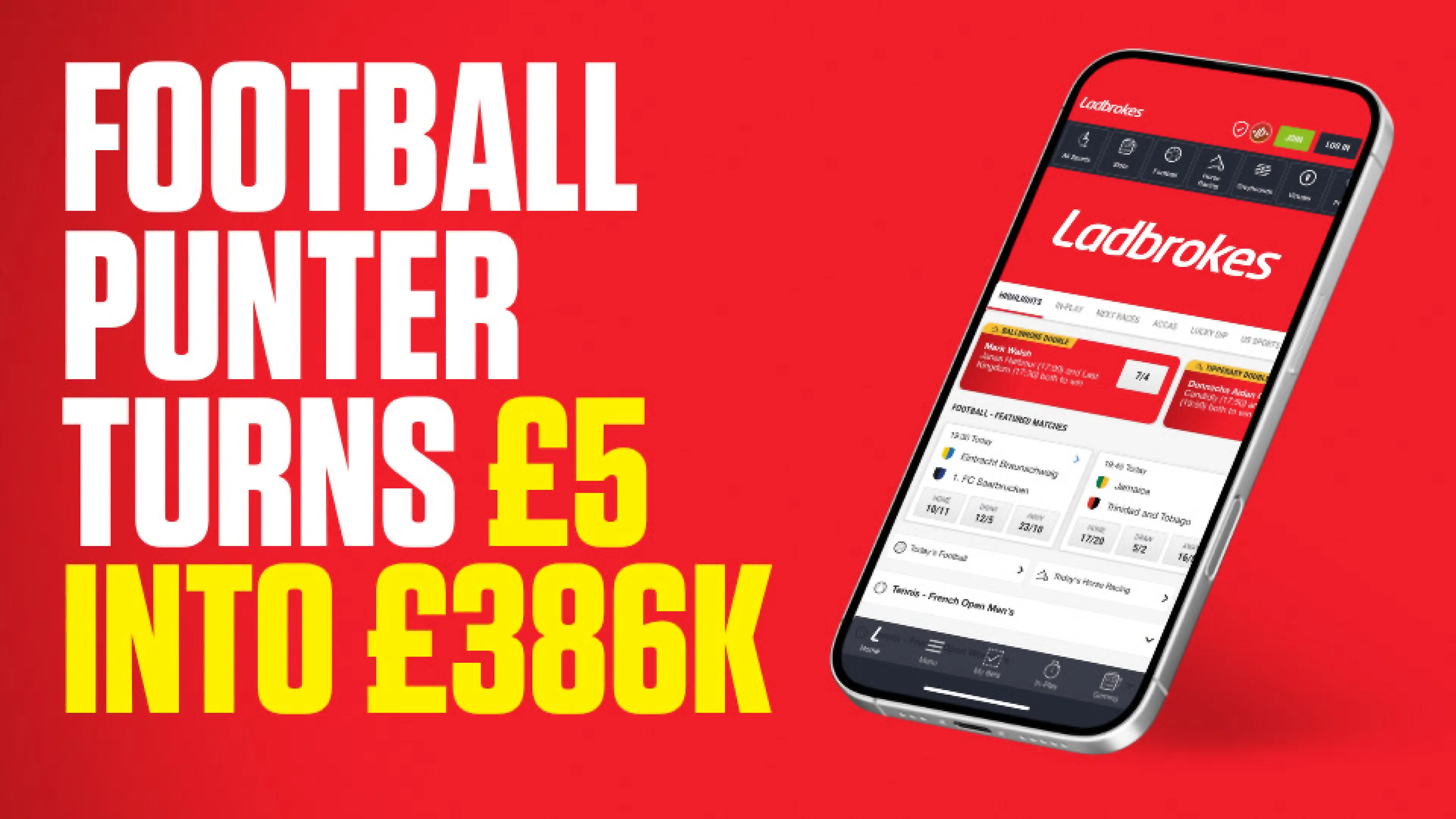 Incredible ladbrokes football bet
