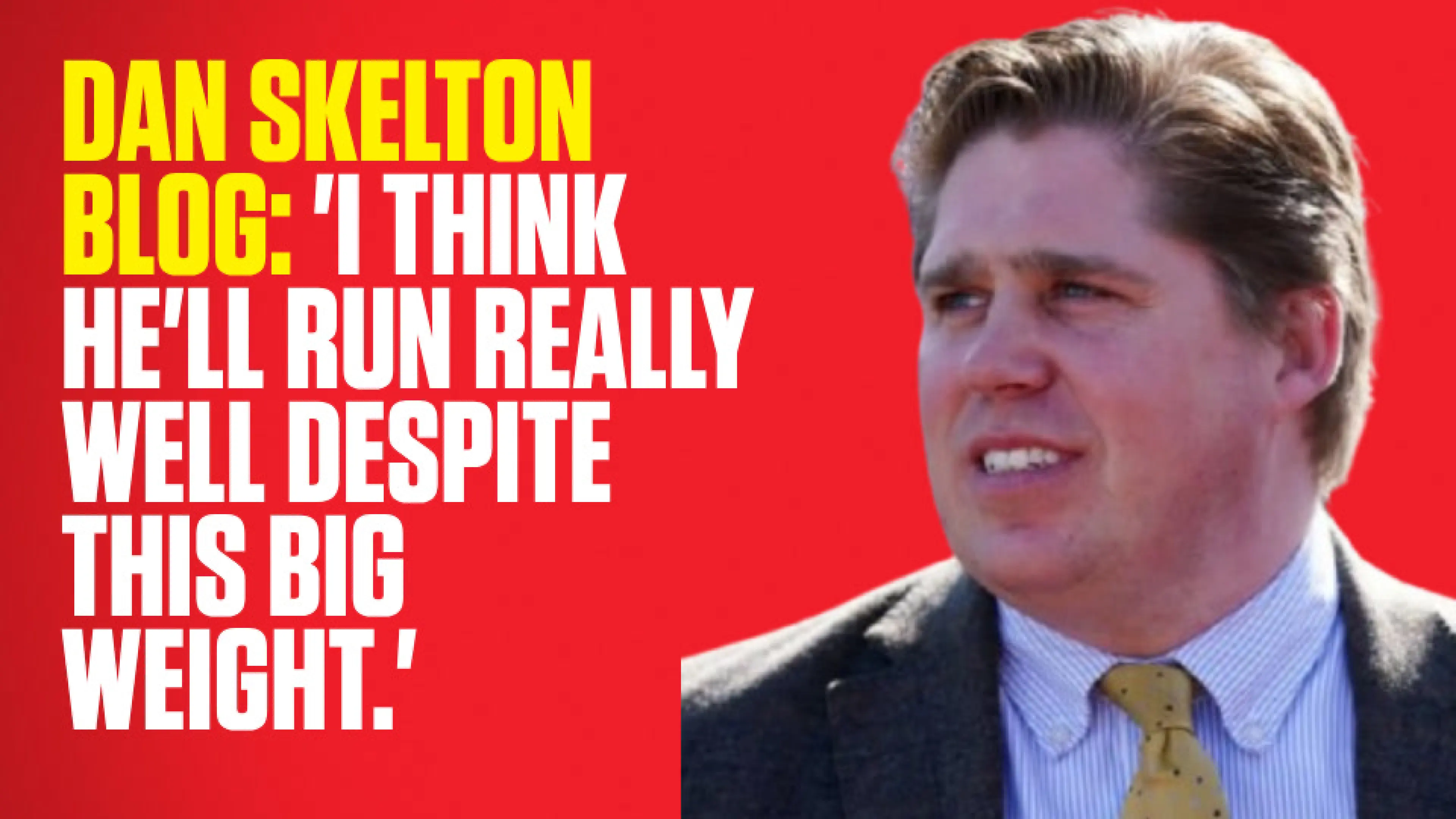 Dan Skelton Sunday runners blog