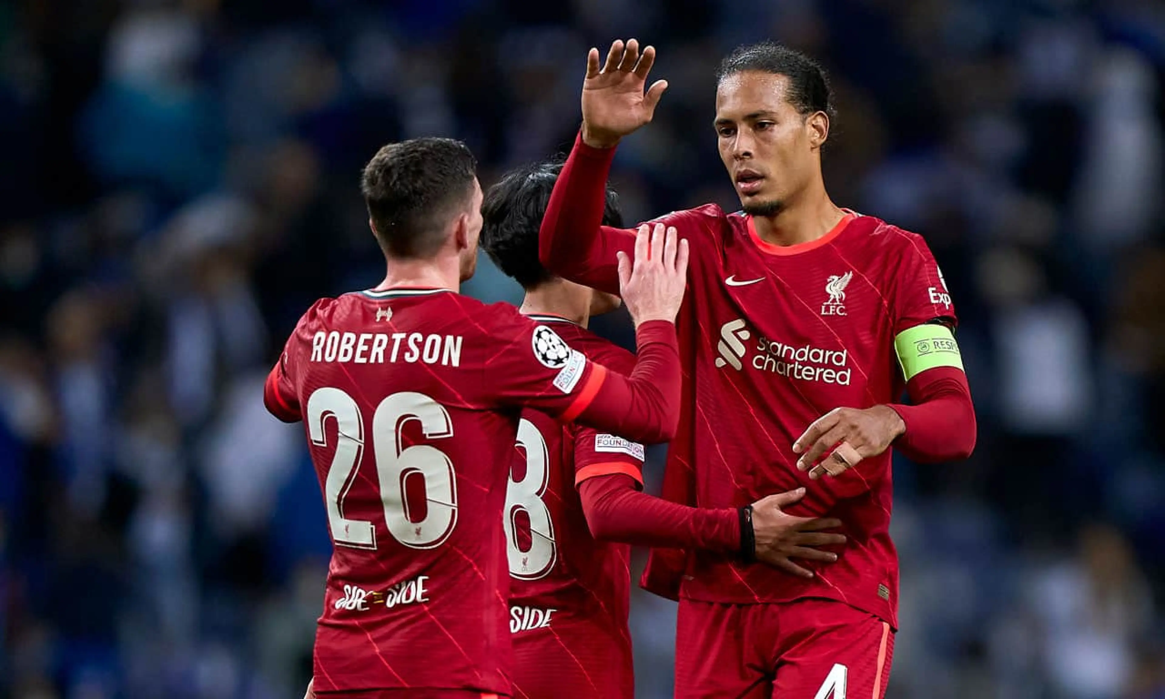 Andrew Robertson, Virgil van Dijk, Man Utd-Liverpool combined XI, Premier League, football