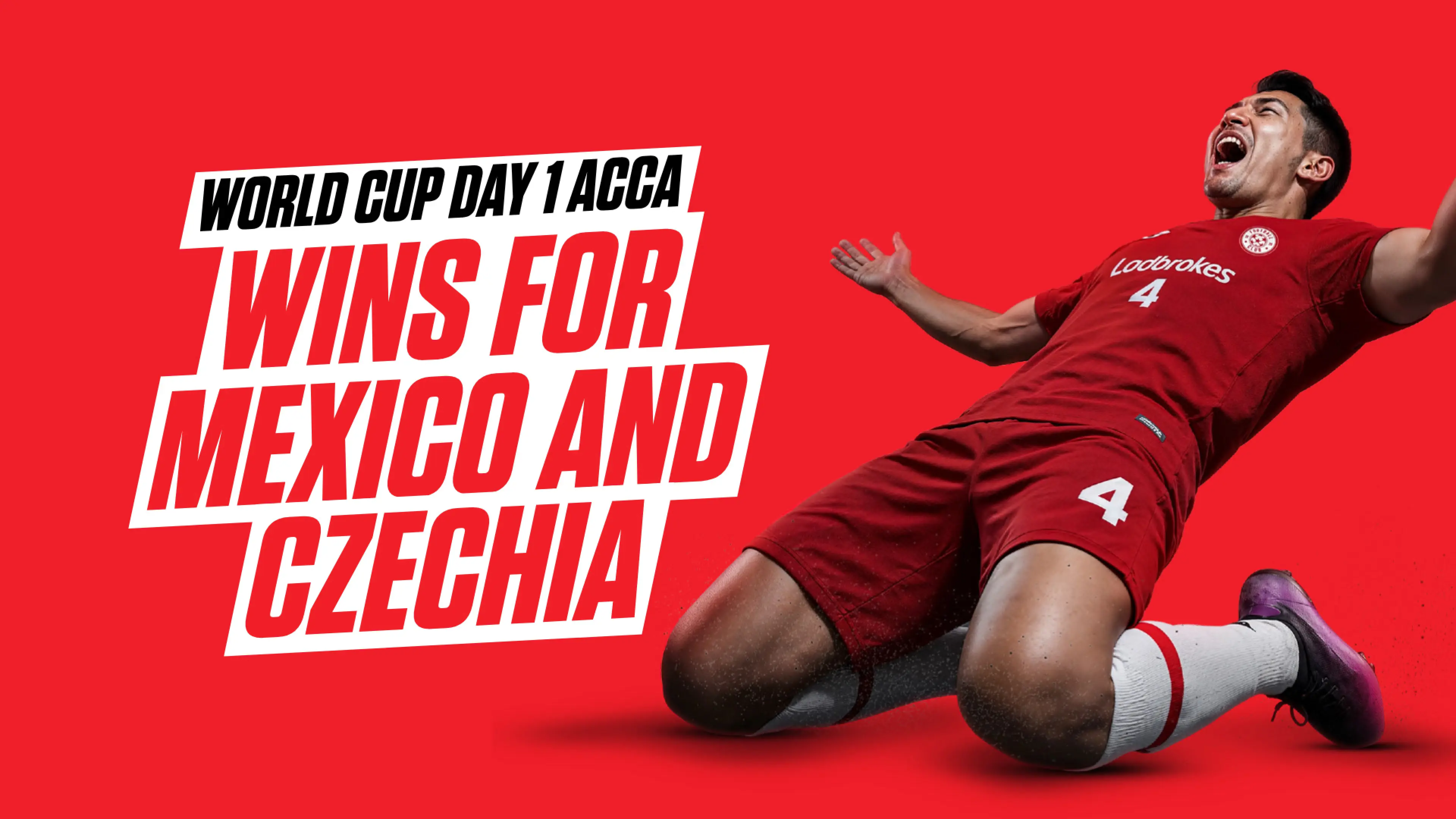 Ladbrokes' daily World Cup accumulator: Mexico and Czechia tipped on day one