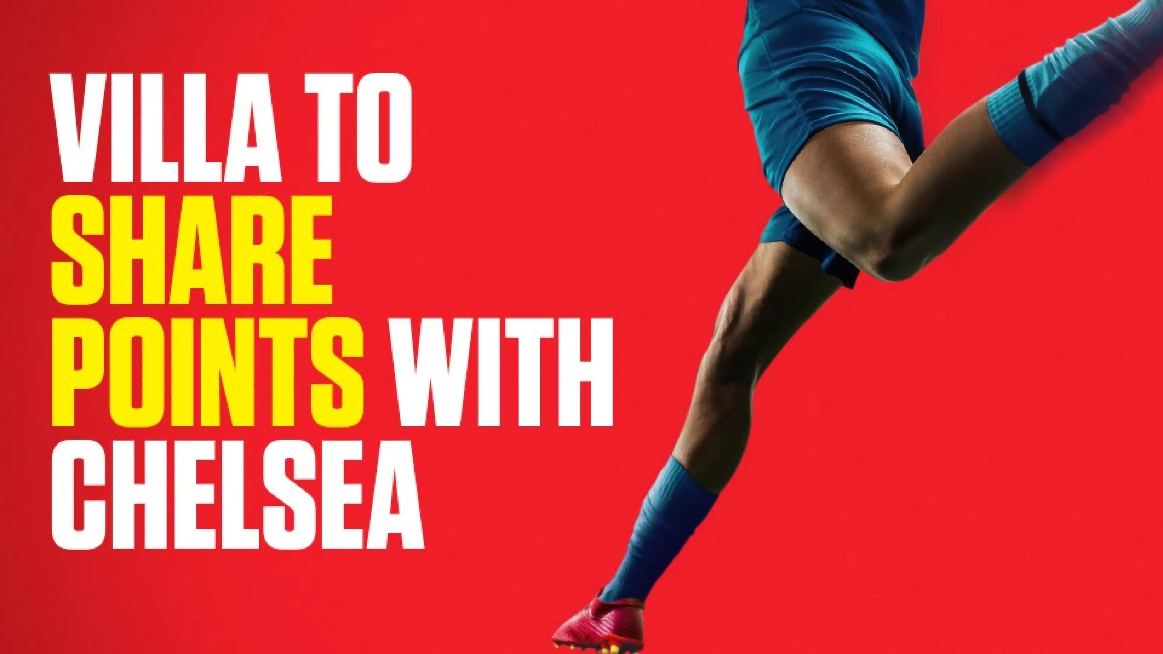 OnS SEO Sports 960x540 VILLA TO SHARE POINTS WITH CHELSEA (UK) 
