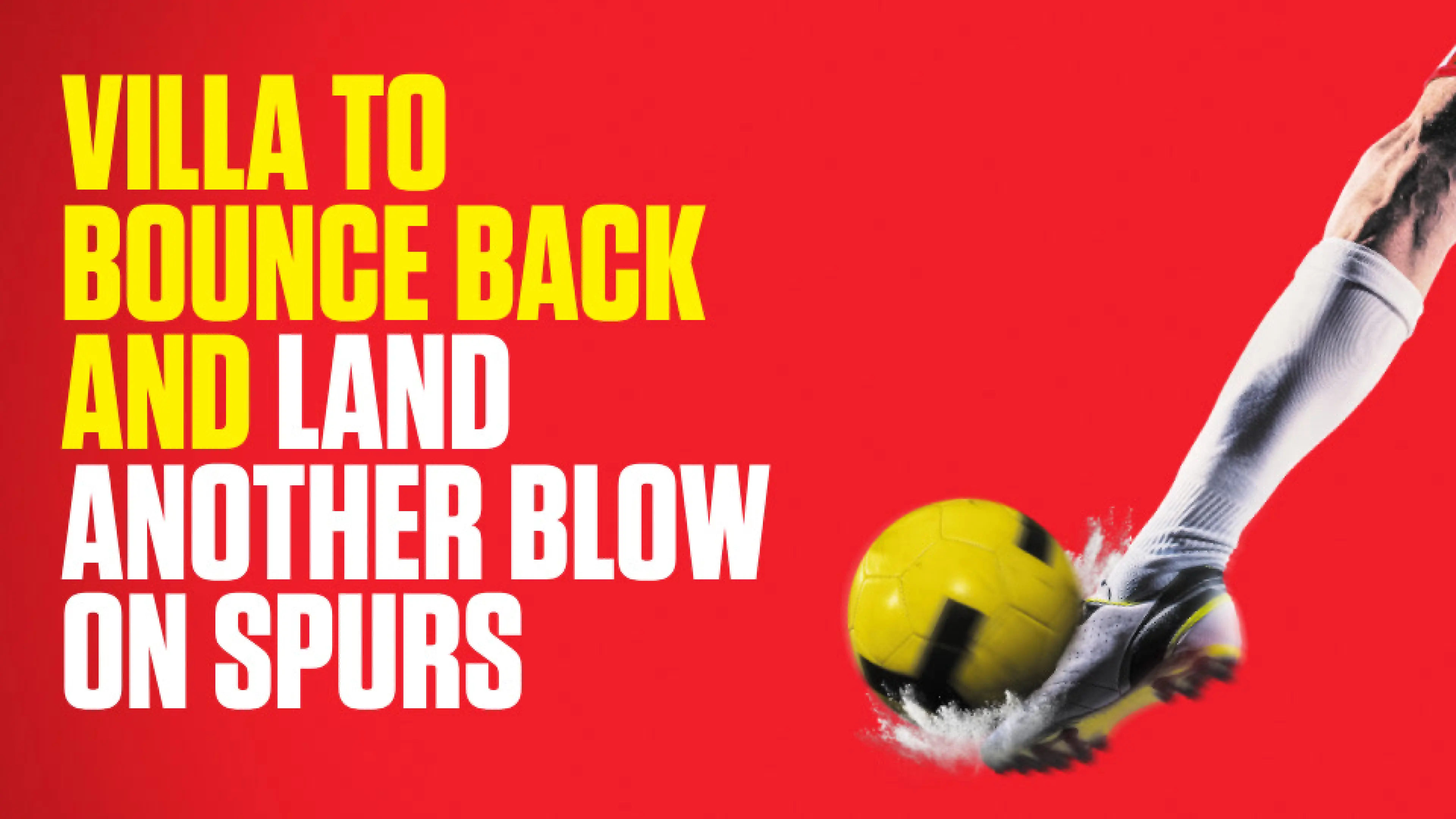 OnS SEO Sports 960x540 VILLA TO BOUNCE BACK AND LAND ANOTHER BLOW ON SPURS (UK) 