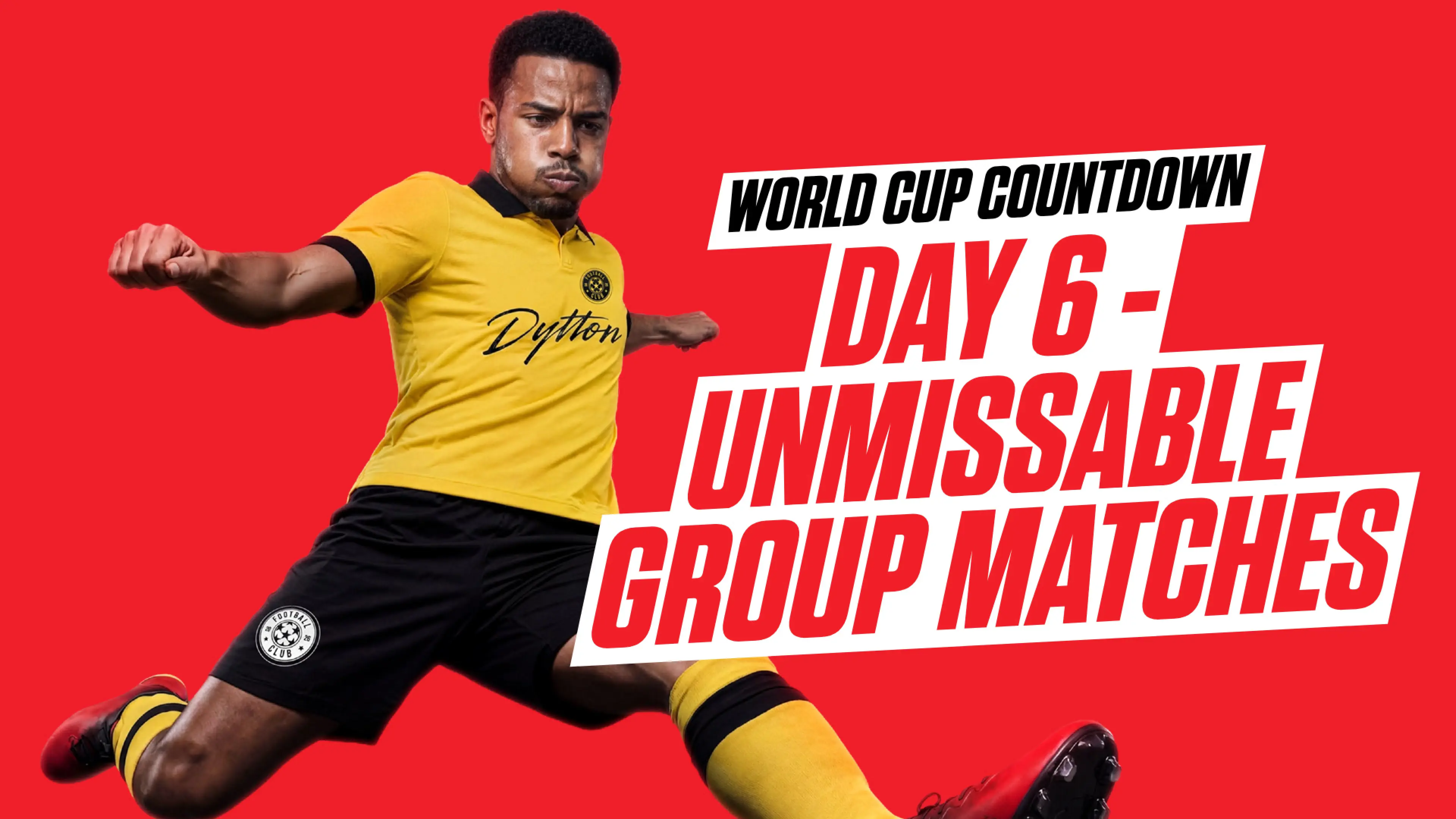 2026 World Cup Countdown - Day 6: Six must-watch group-stage matches