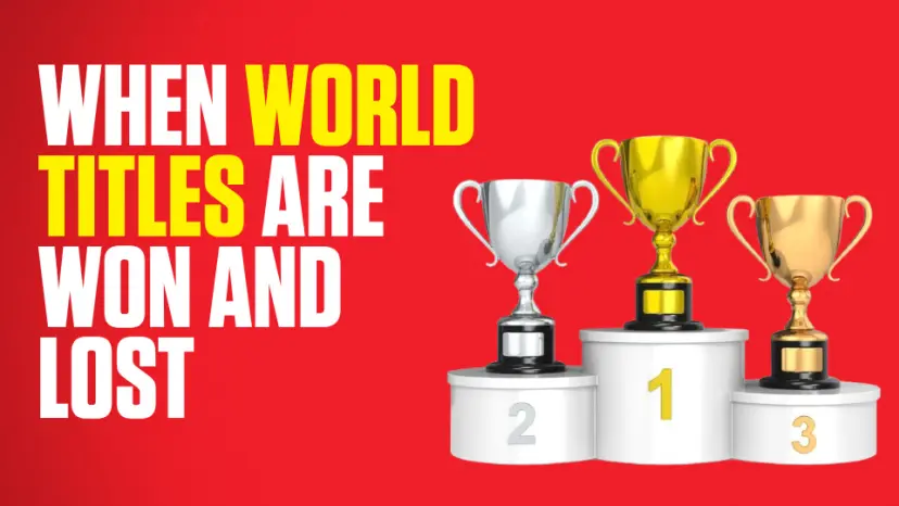 F1 World Championship deciders, Formula One