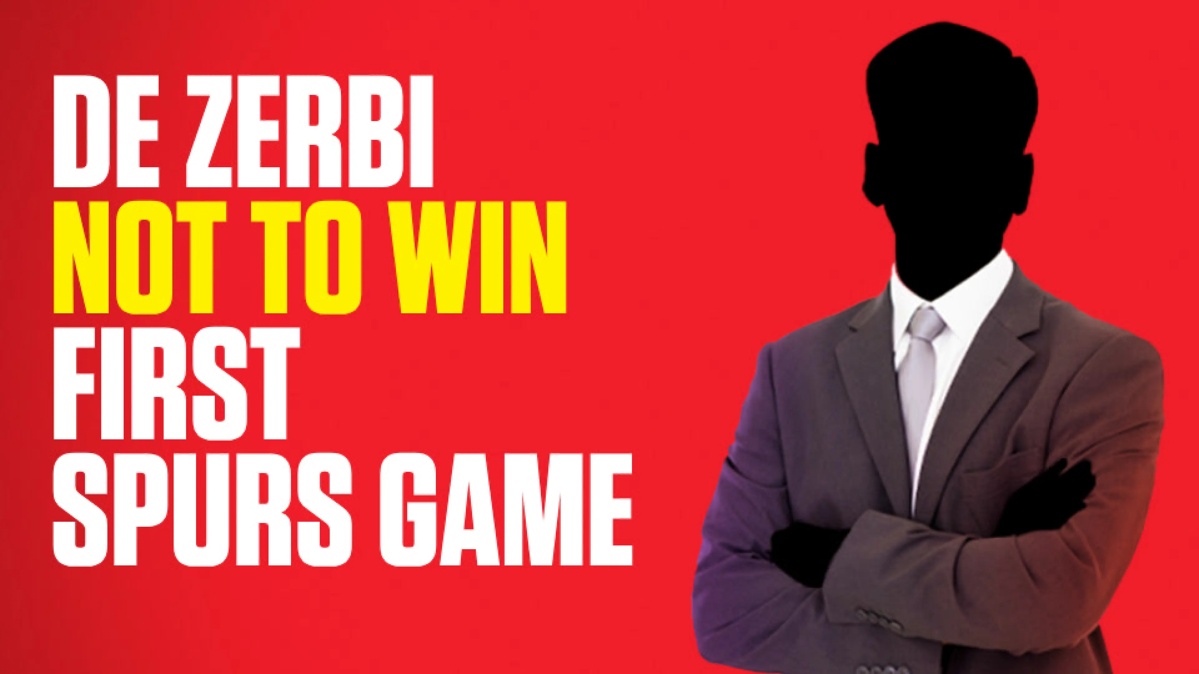 OnS SEO Sports 960x540 DE ZERBI NOT TO WIN FIRST SPURS GAME (UK)