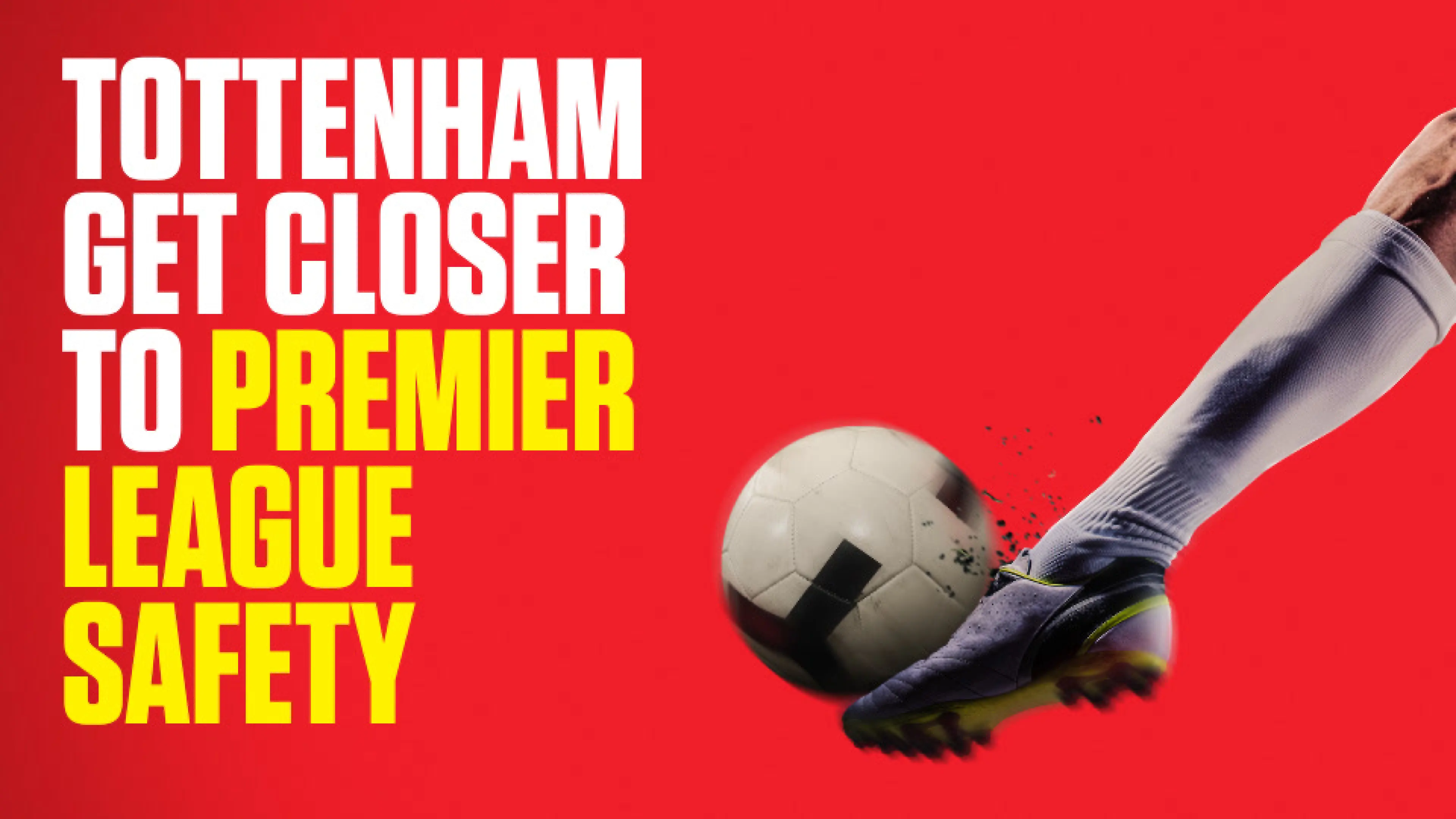 OnS SEO Sports 960x540 TOTTENHAM GET CLOSER TO PREMIER LEAGUE SAFETY (UK) 