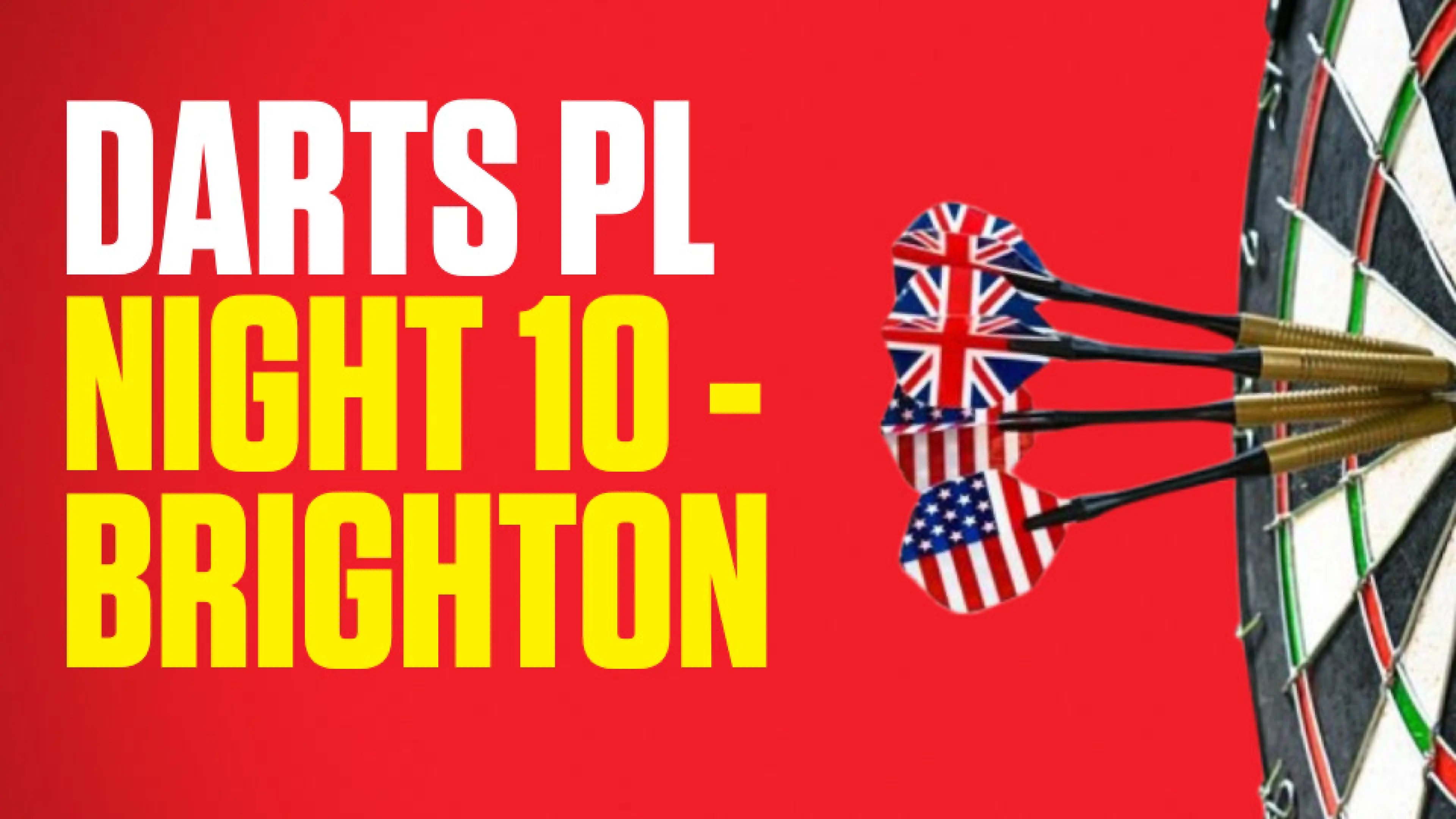 Darts Premier League 2026: Night 10 - Brighton