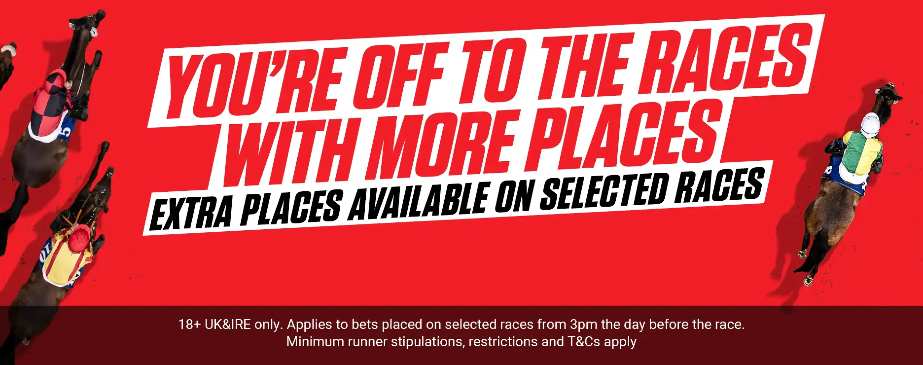 Horse racing extra places