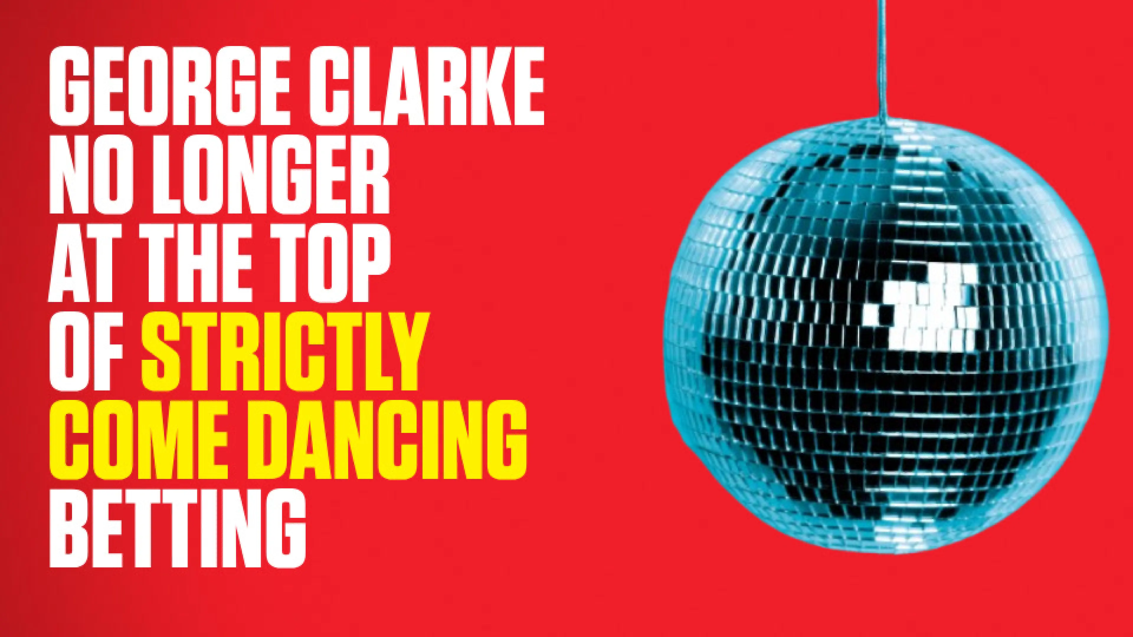 Strictly Come Dancing betting