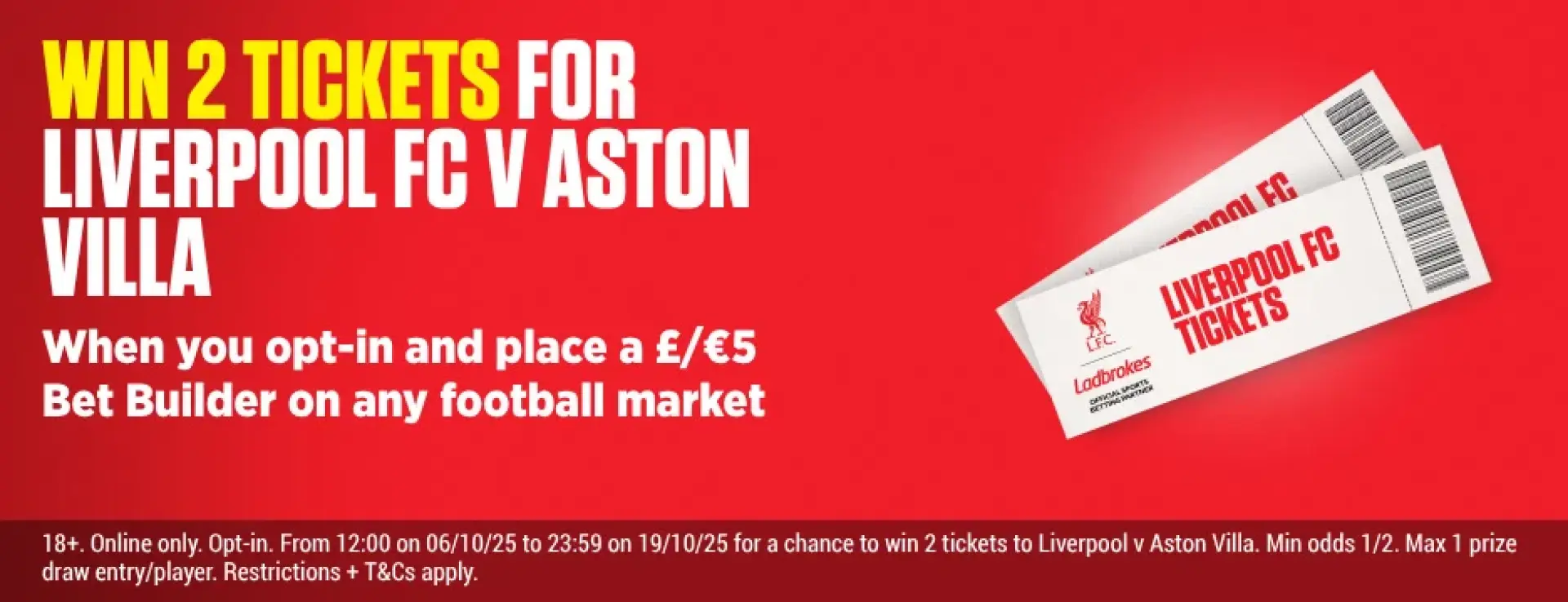 Liverpool vs Villa tickets