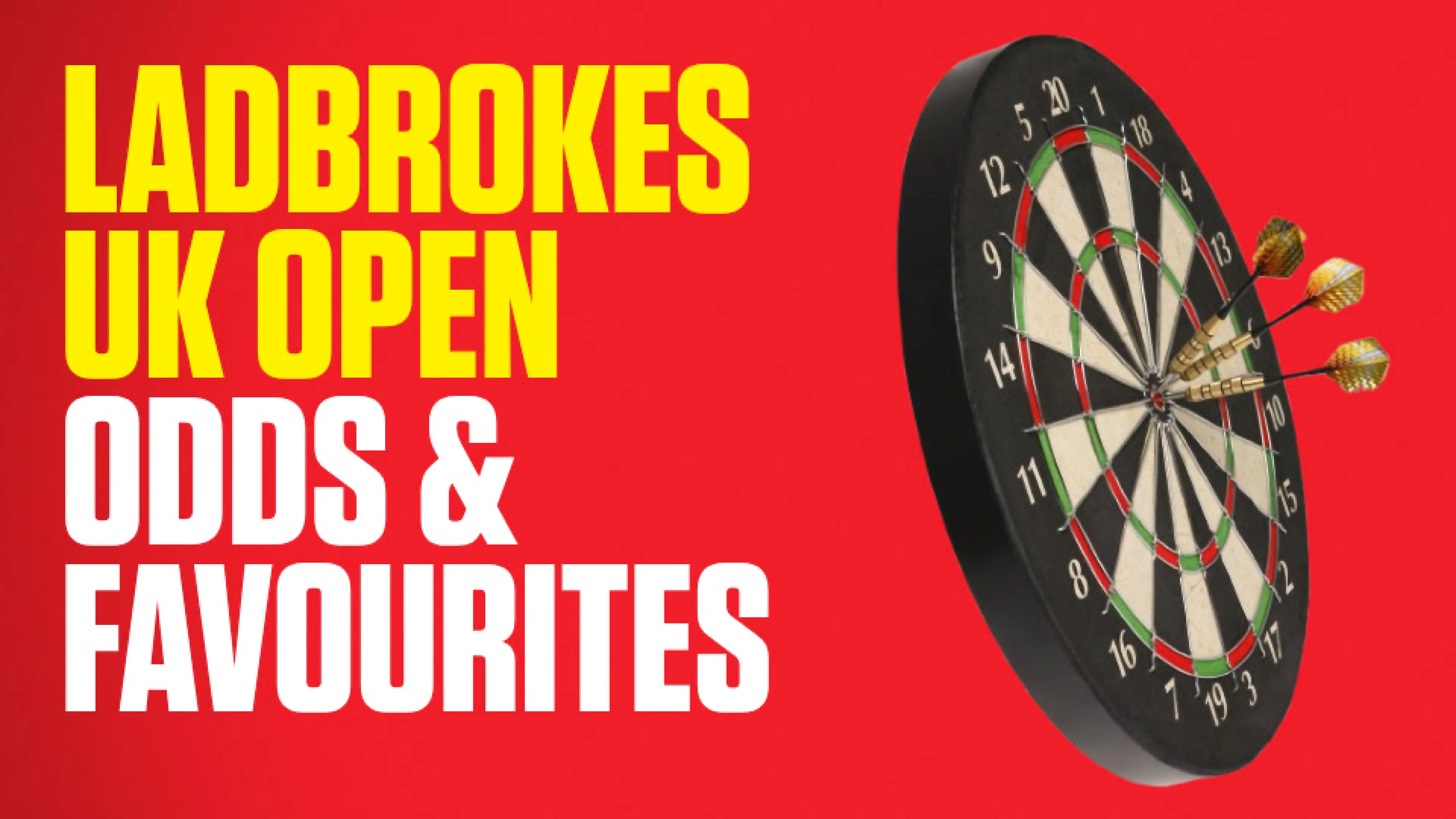 Ladbrokes UK Open 2026: Odds & favourites