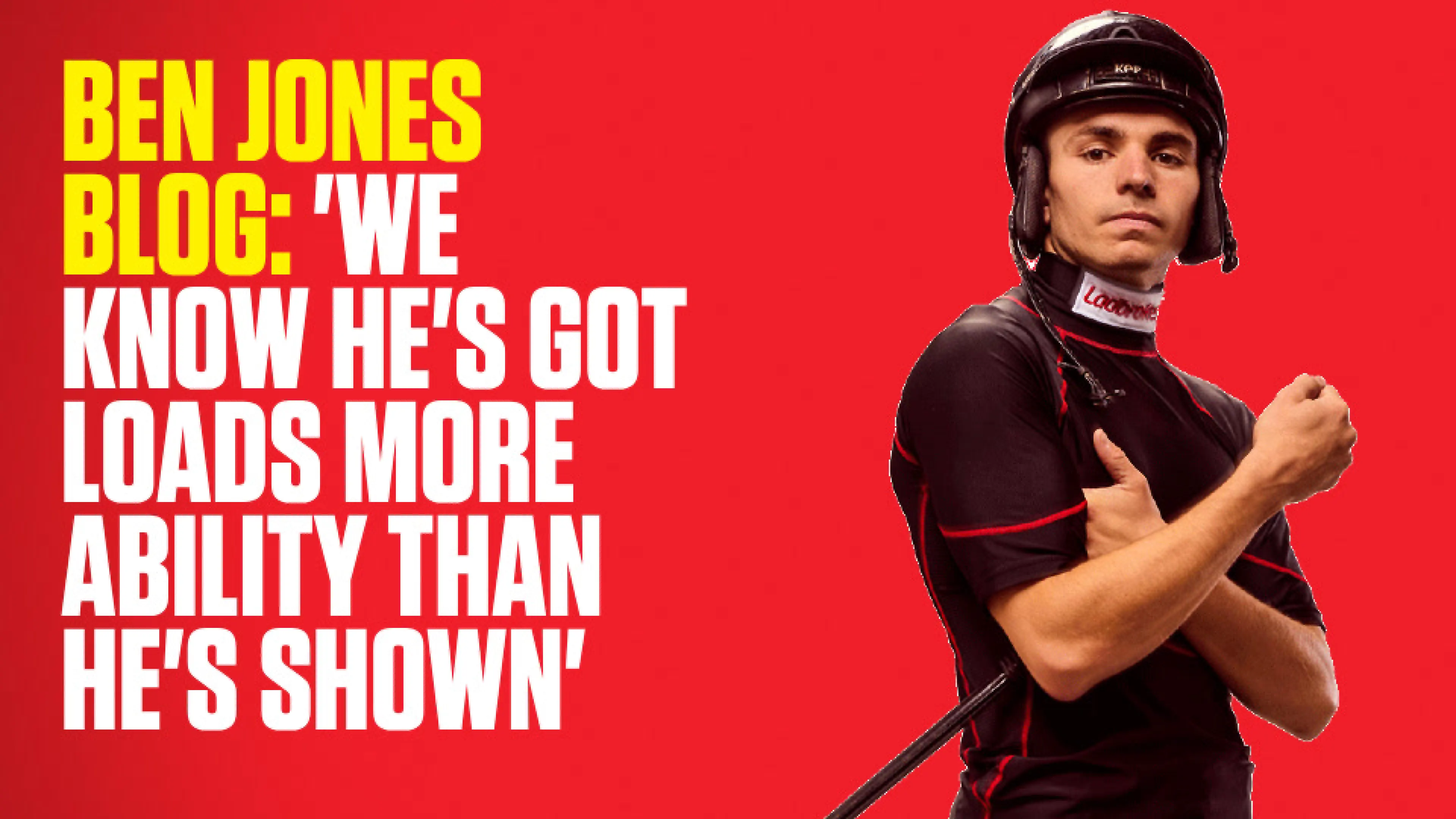 OnS SEO Sports 960x540 BEN JONES BLOG WE KNOW HE S GOT LOADS MORE ABILITY THAN HE S SHOWN (UK) 