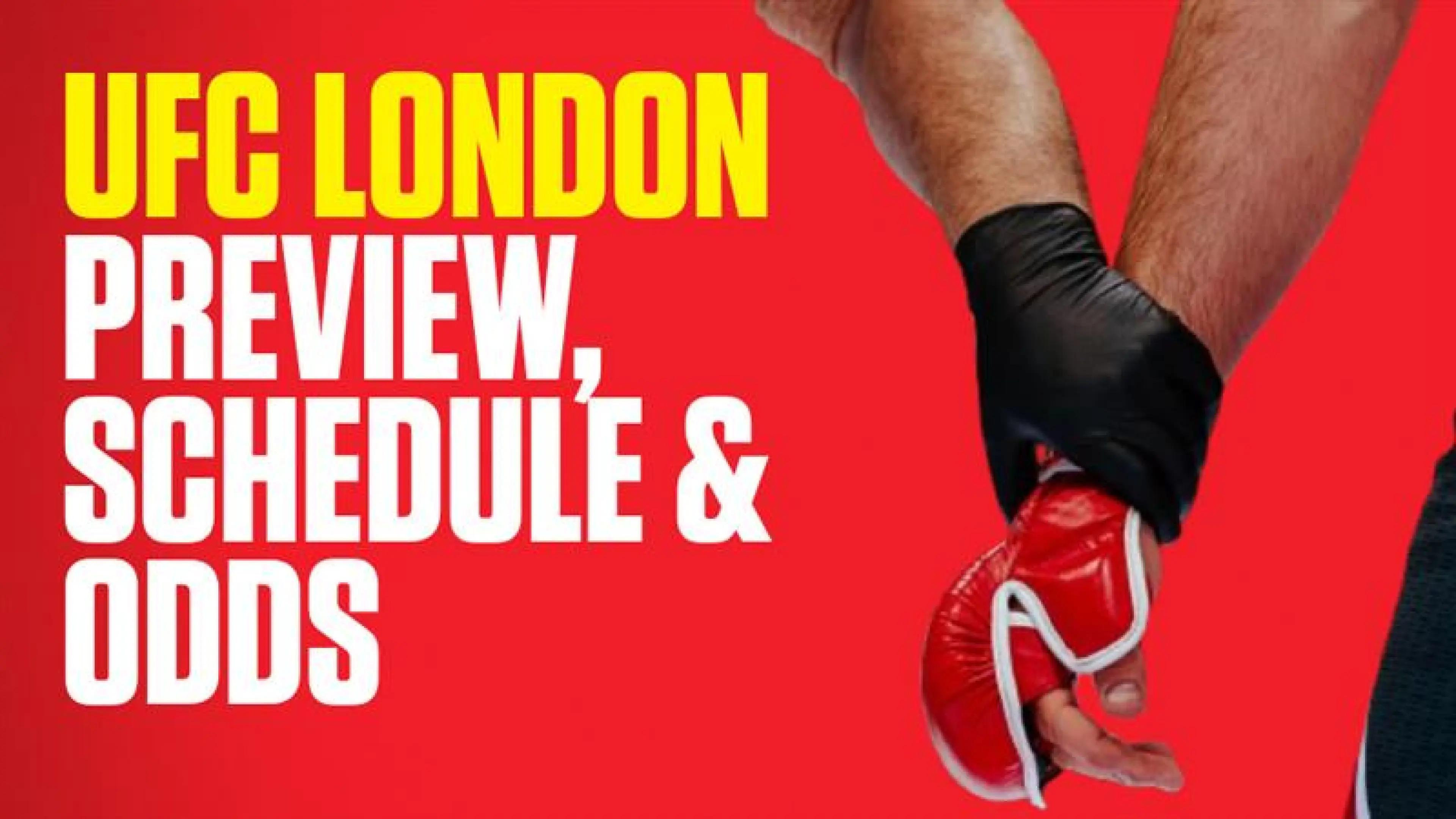 OnS SEO Sports 960x540 UFC LONDON PREVIEW SCHEDULE ODDS (UK)