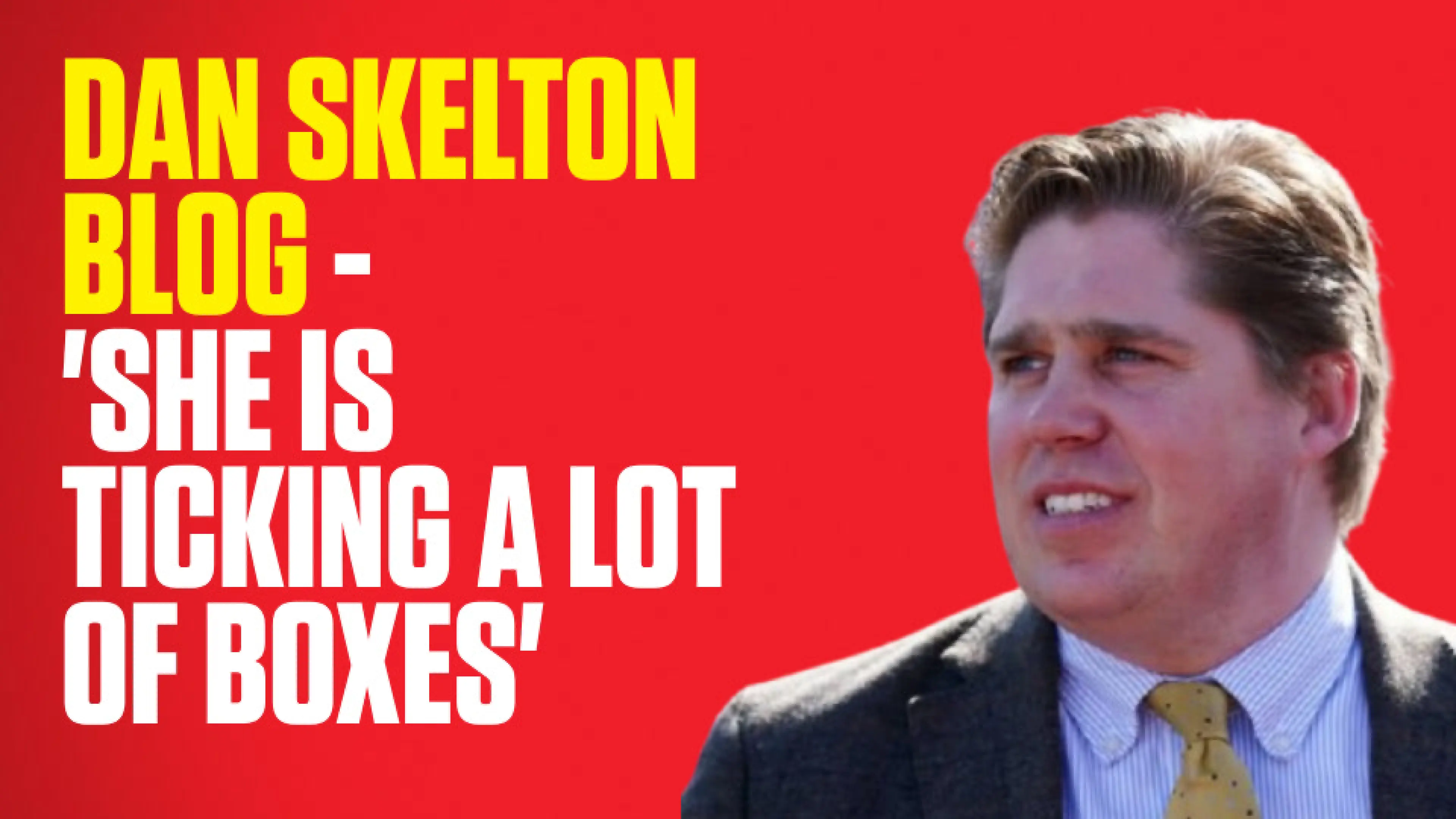 OnS SEO Sports 960x540 DAN SKELTON BLOG SHE IS TICKING A LOT OF BOXES (UK)