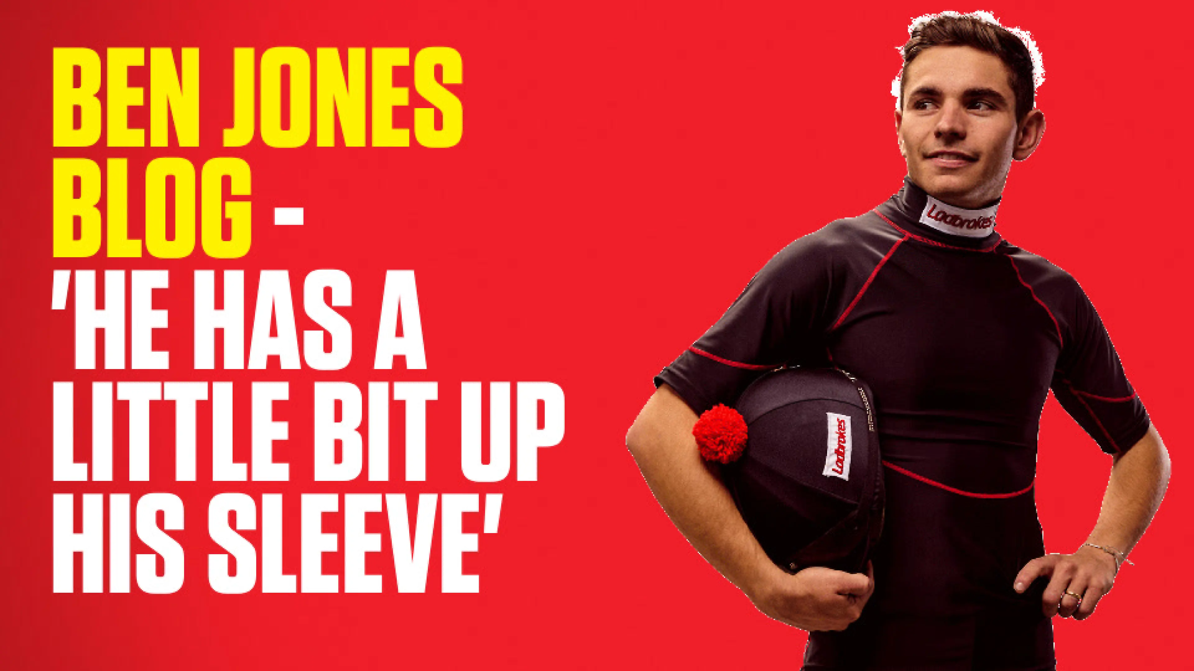 OnS SEO Sports 960x540 BEN JONES BLOG HE HAS A LITTLE BIT UP HIS SLEEVE (UK)