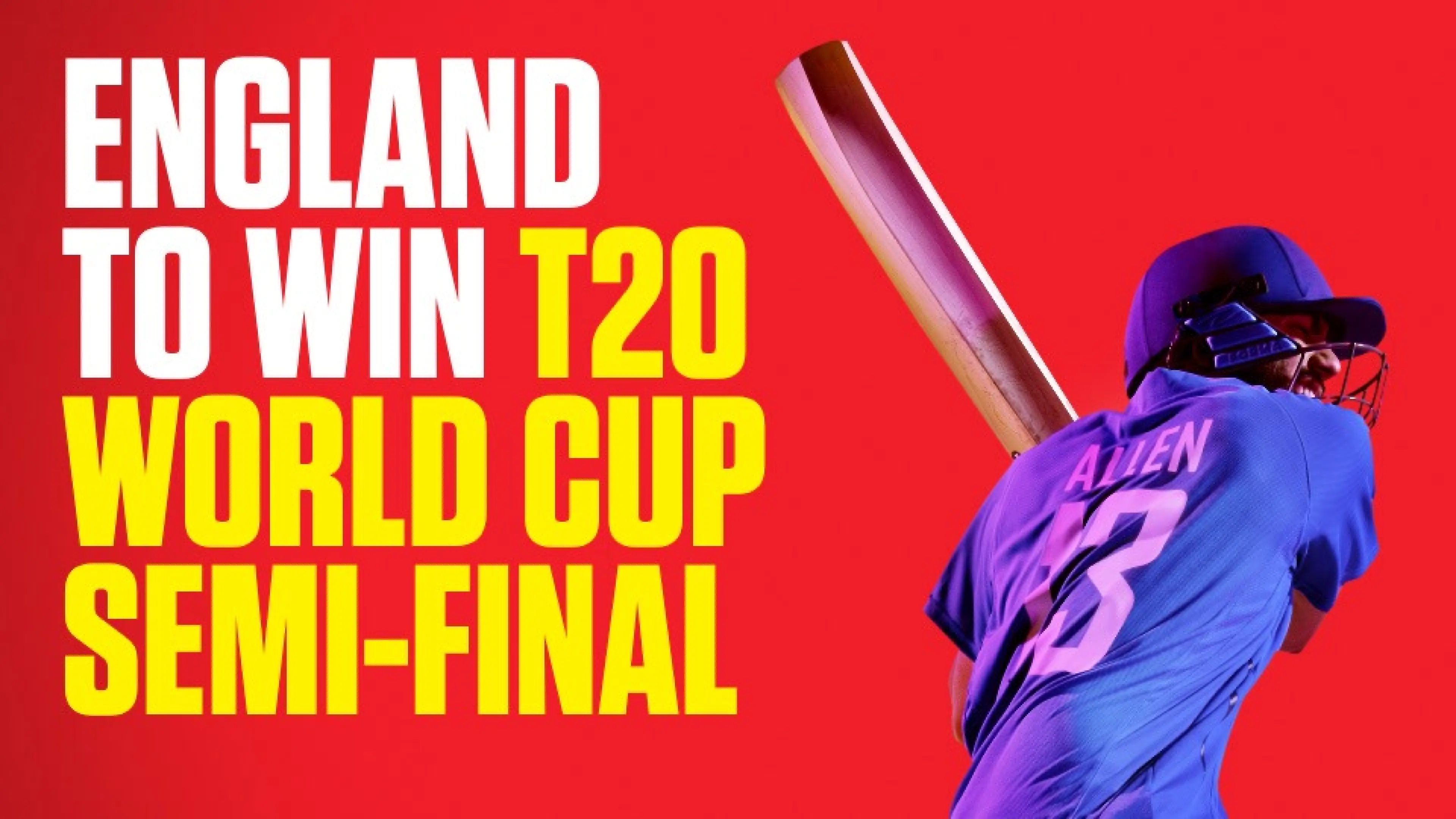 OnS SEO Sports 960x540 ENGLAND TO WIN T20 WORLD CUP SEMI FINAL (UK)
