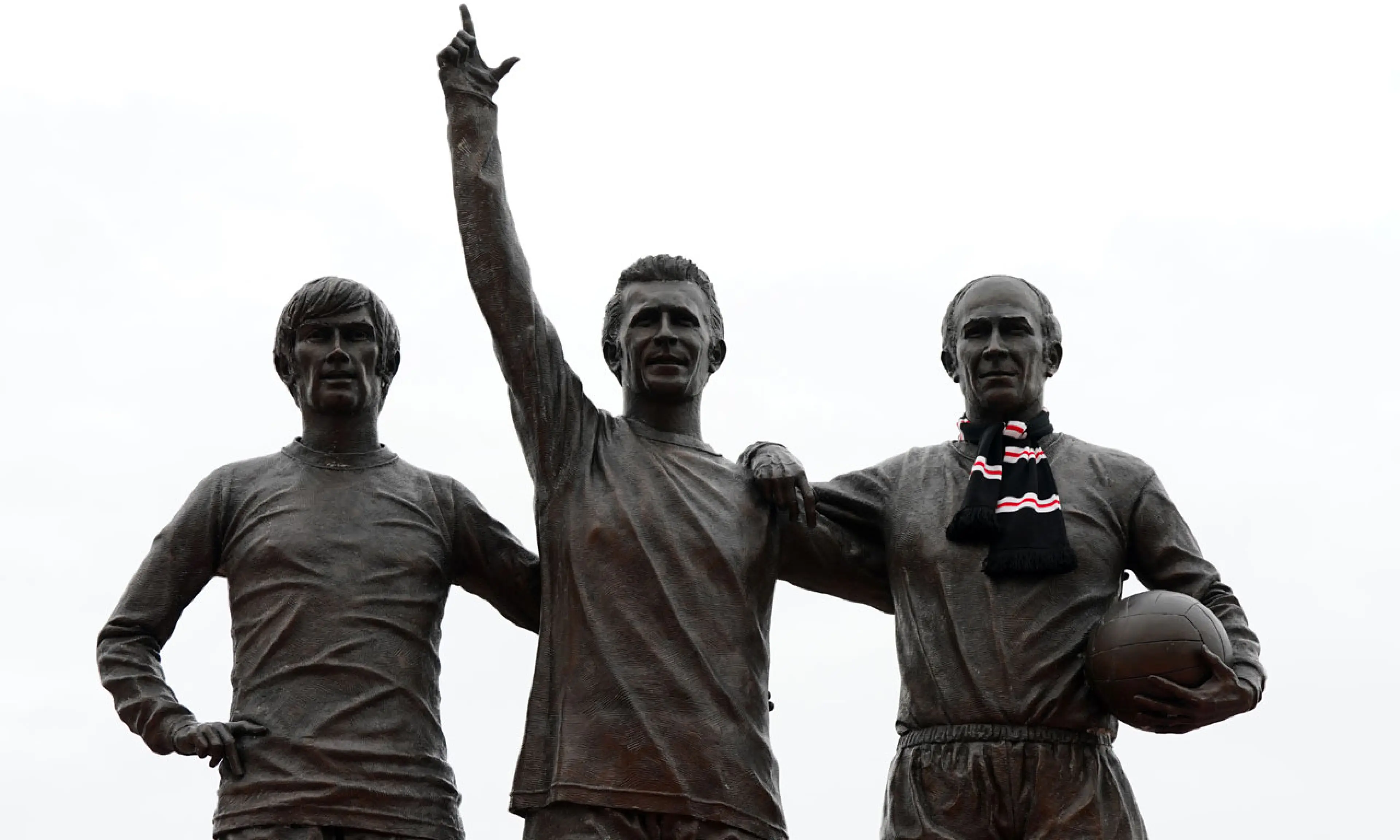 George Best, Denis Law, Bobby Charlton, United trinity, played for both Manchester clubs