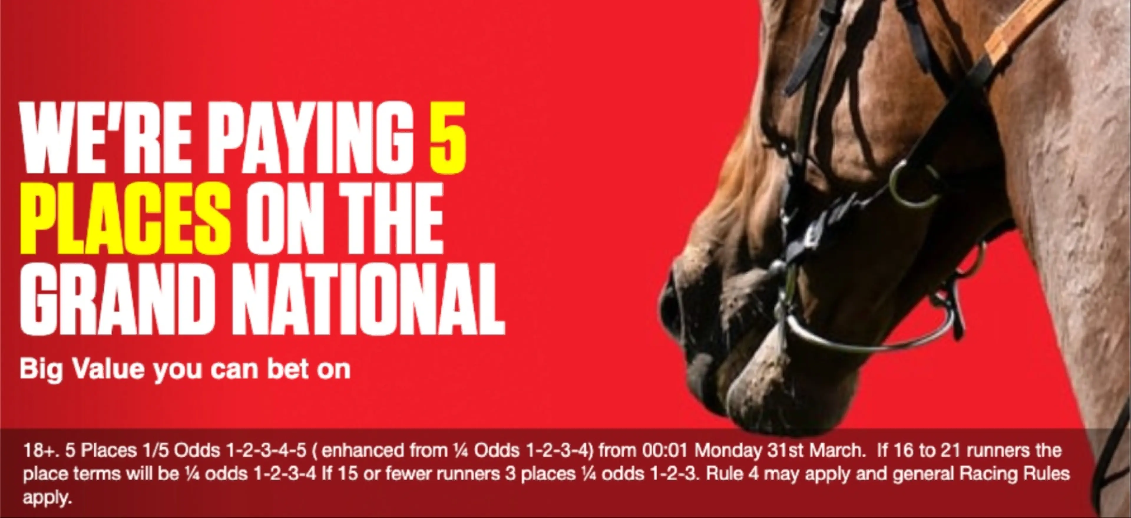 Ladbrokes Grand National offer