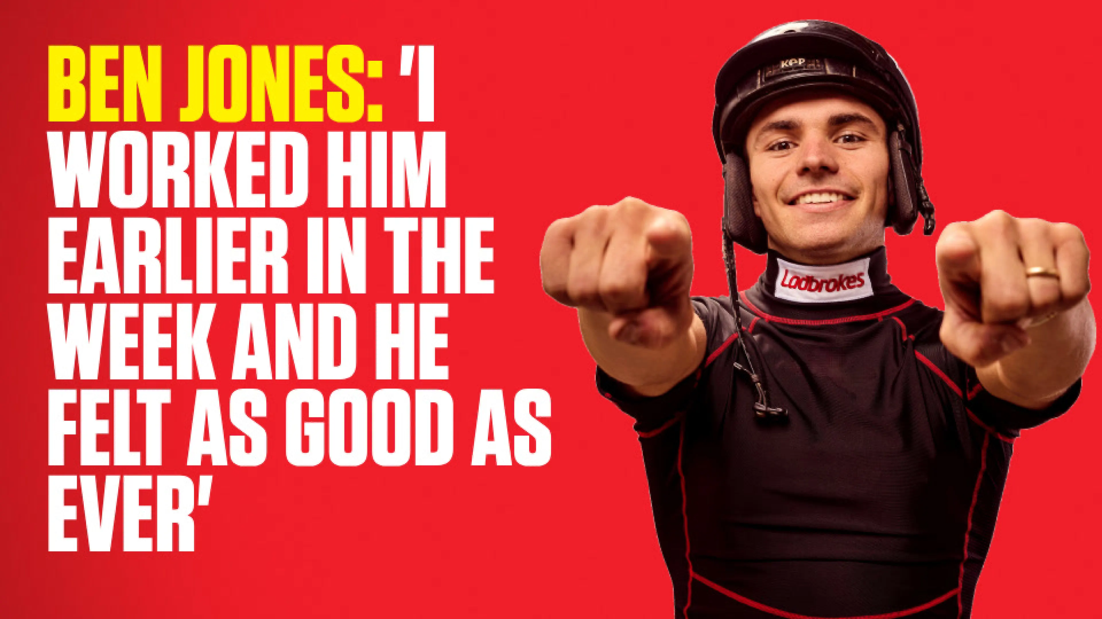 OnS SEO Sports 960x540 BEN JONES I WORKED HIM EARLIER IN THE WEEK AND HE FELT AS GOOD AS EVER (UK) 