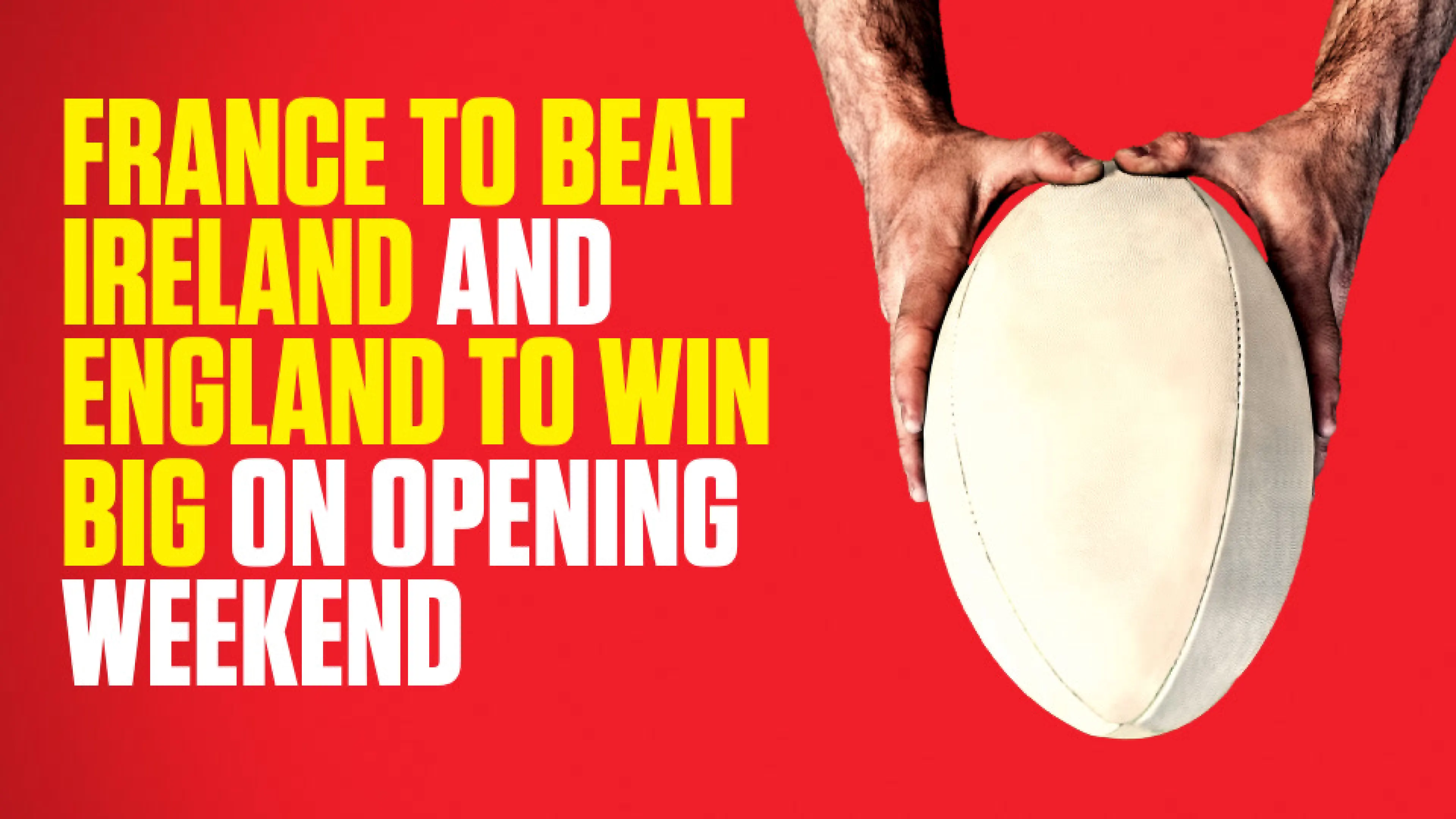 OnS SEO Sports 960x540 FRANCE TO BEAT IRELAND AND ENGLAND TO WIN BIG ON OPENING WEEKEND (UK) 