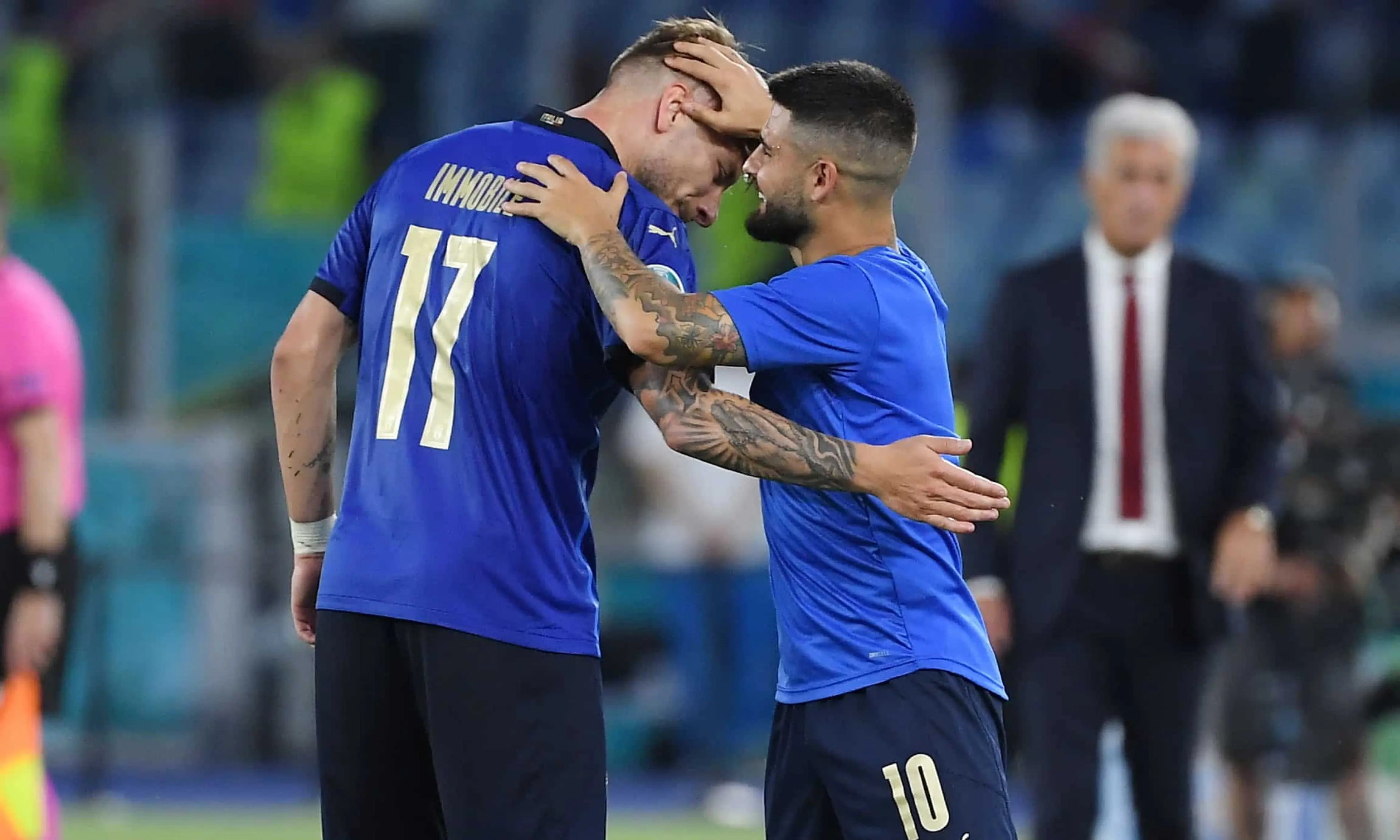 Ciro Immobile Lorenzo Insigne Italy