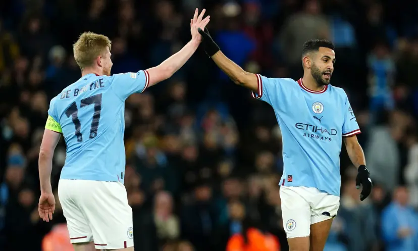 Kevin De Bruyne, Riyad Mahrez, Manchester City