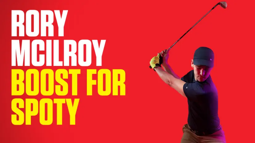 RORY MCILROY BOOST FOR SPOTY
