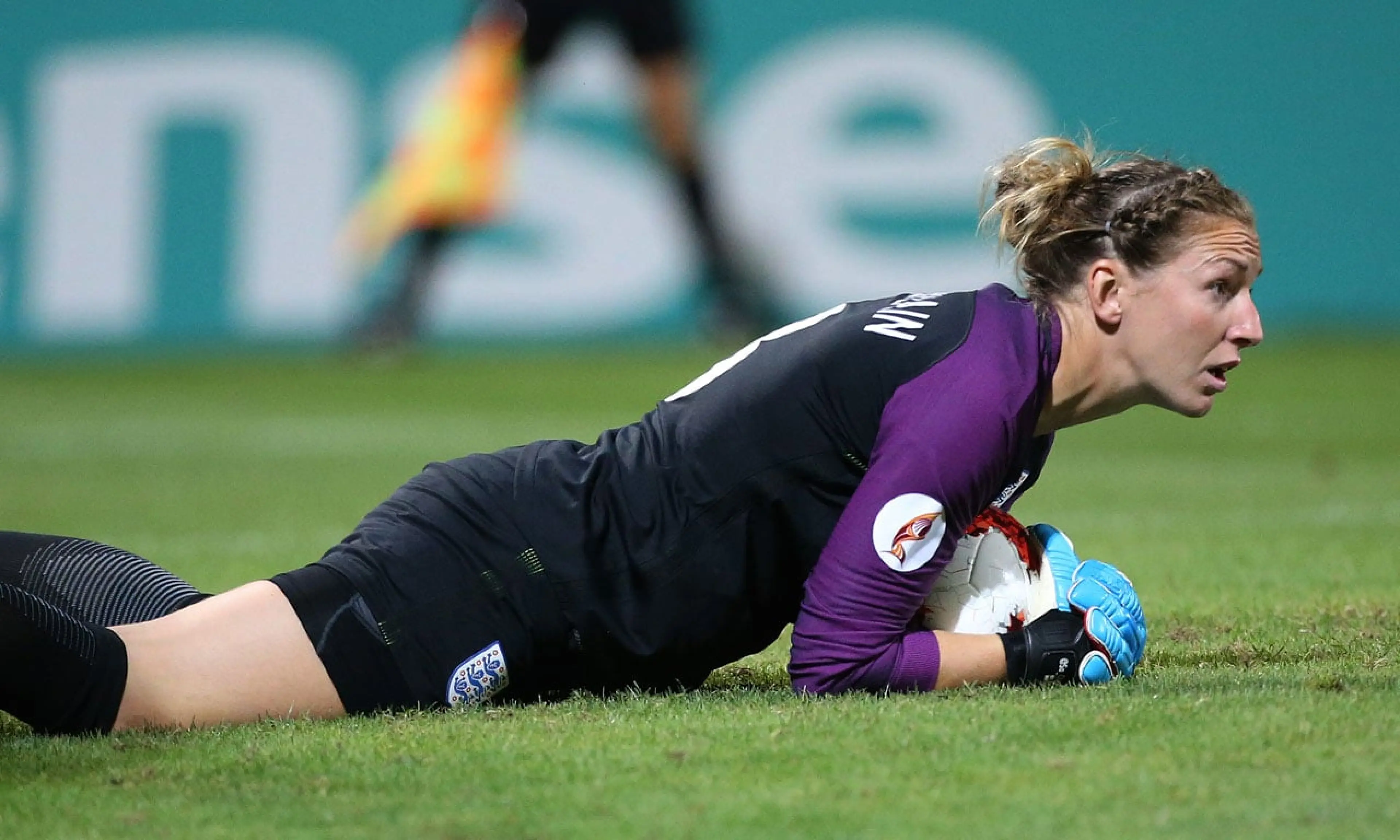 Siobhan Chamberlain, England v France, Euro 2017