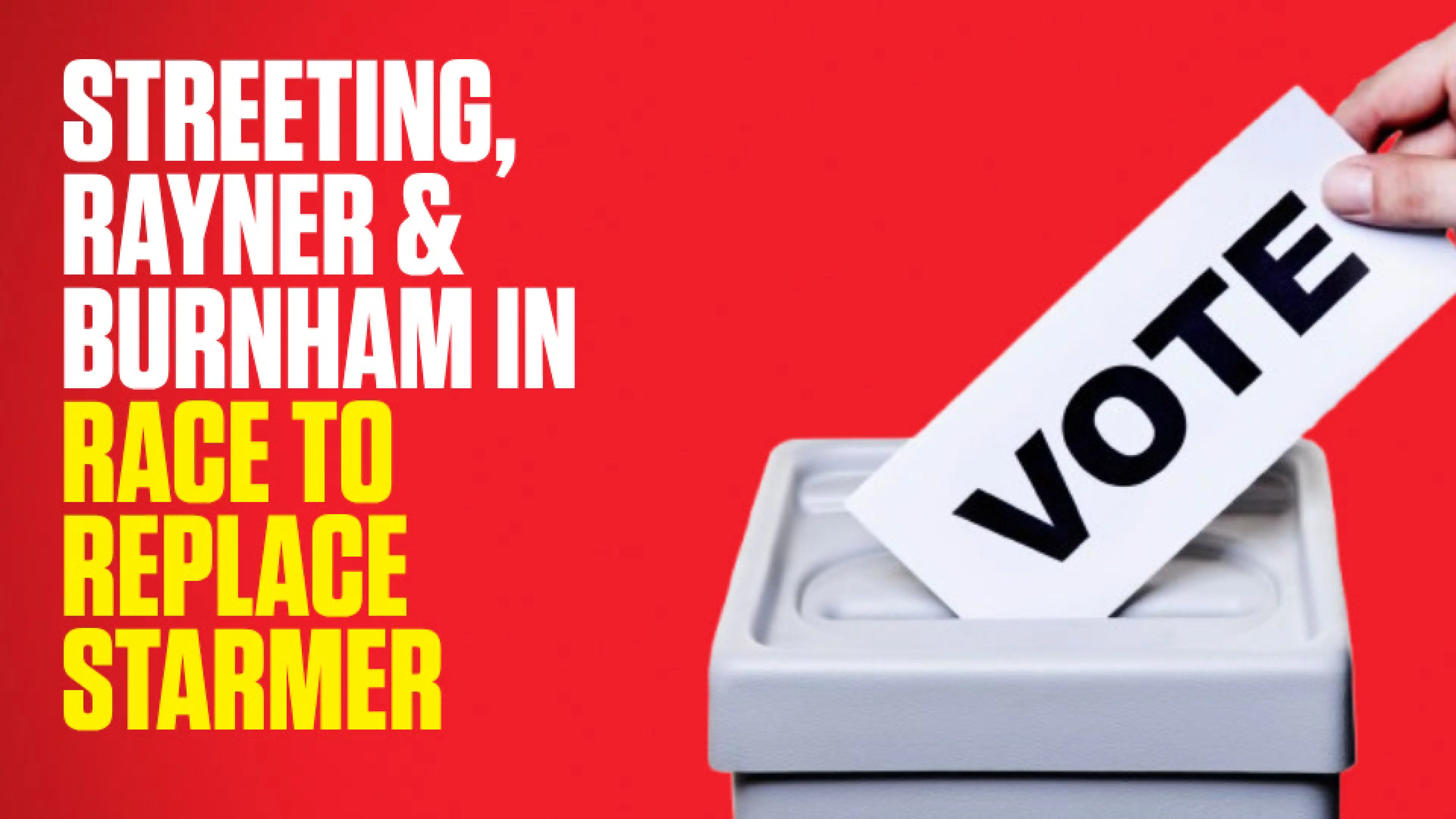 OnS SEO Sports 960x540 STREETING RAYNER BURNHAM IN RACE TO REPLACE STARMER (UK)