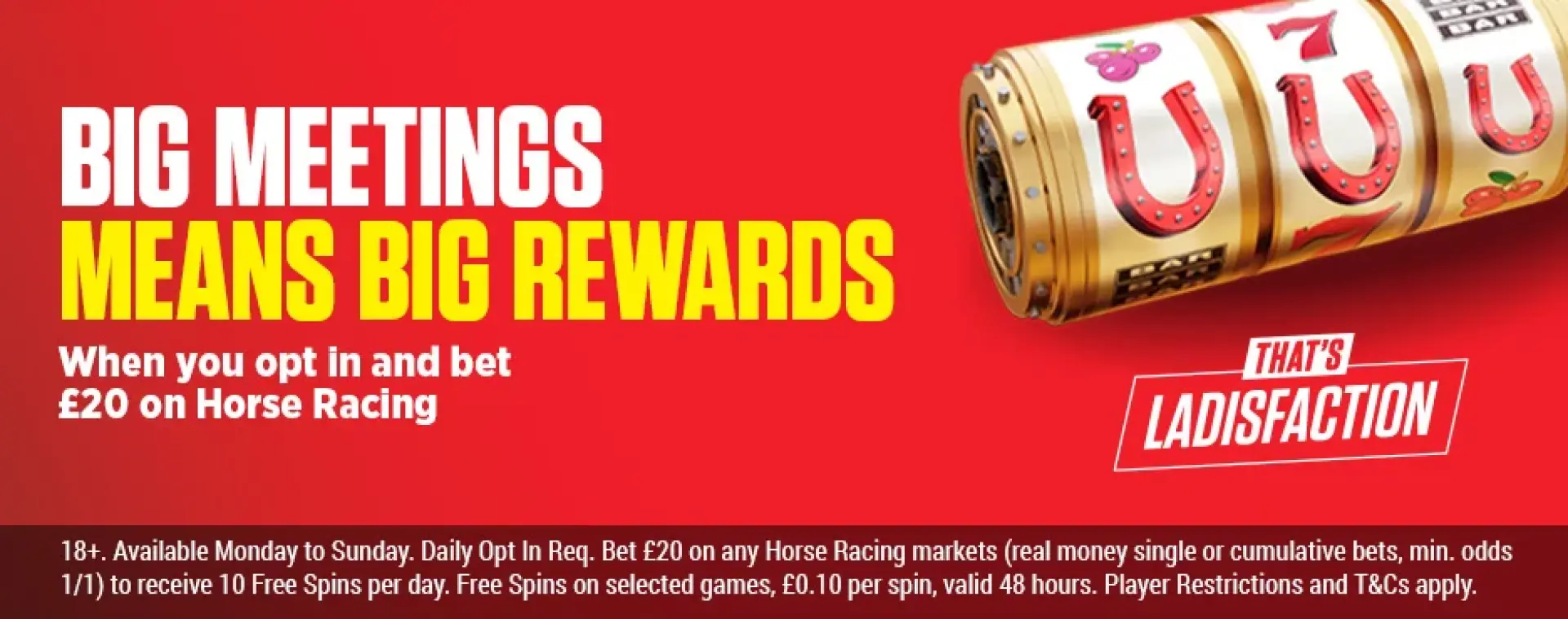 Race day rewards