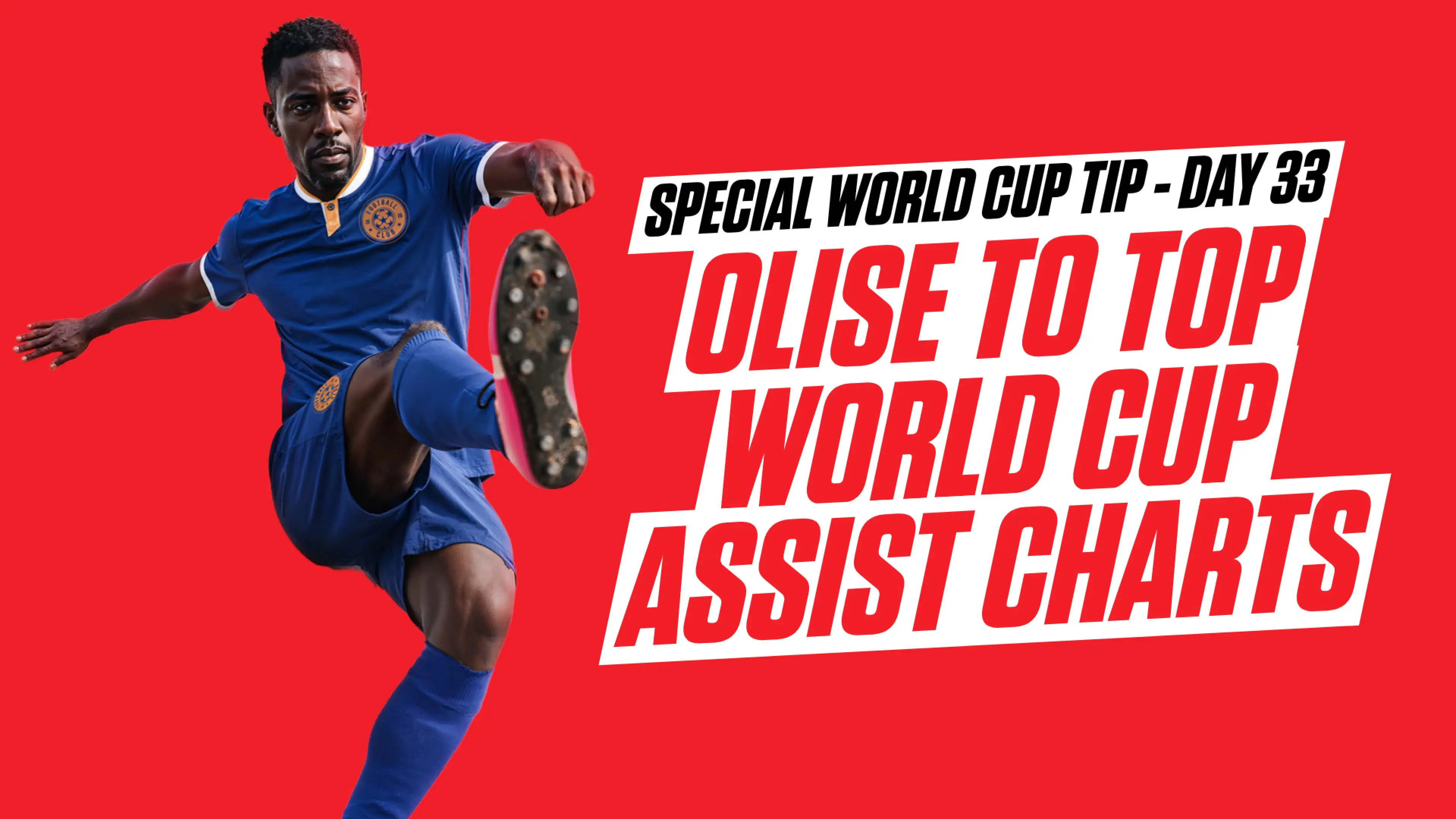 Ladbrokes' daily World Cup tip: Michael Olise odds-on to get the most assists