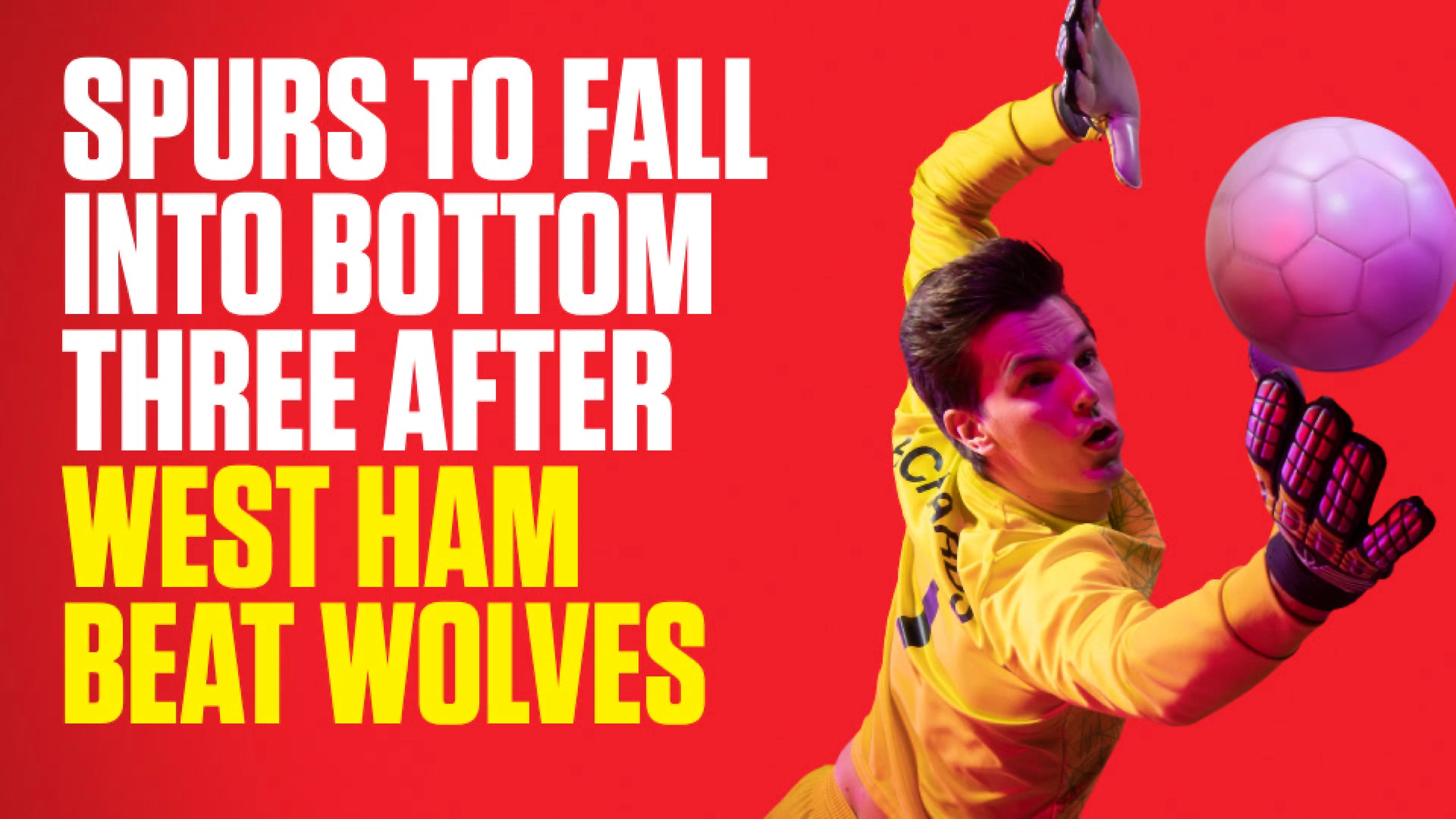 OnS SEO Sports 960x540 SPURS TO FALL INTO BOTTOM THREE AFTER WEST HAM BEAT WOLVES (UK) 