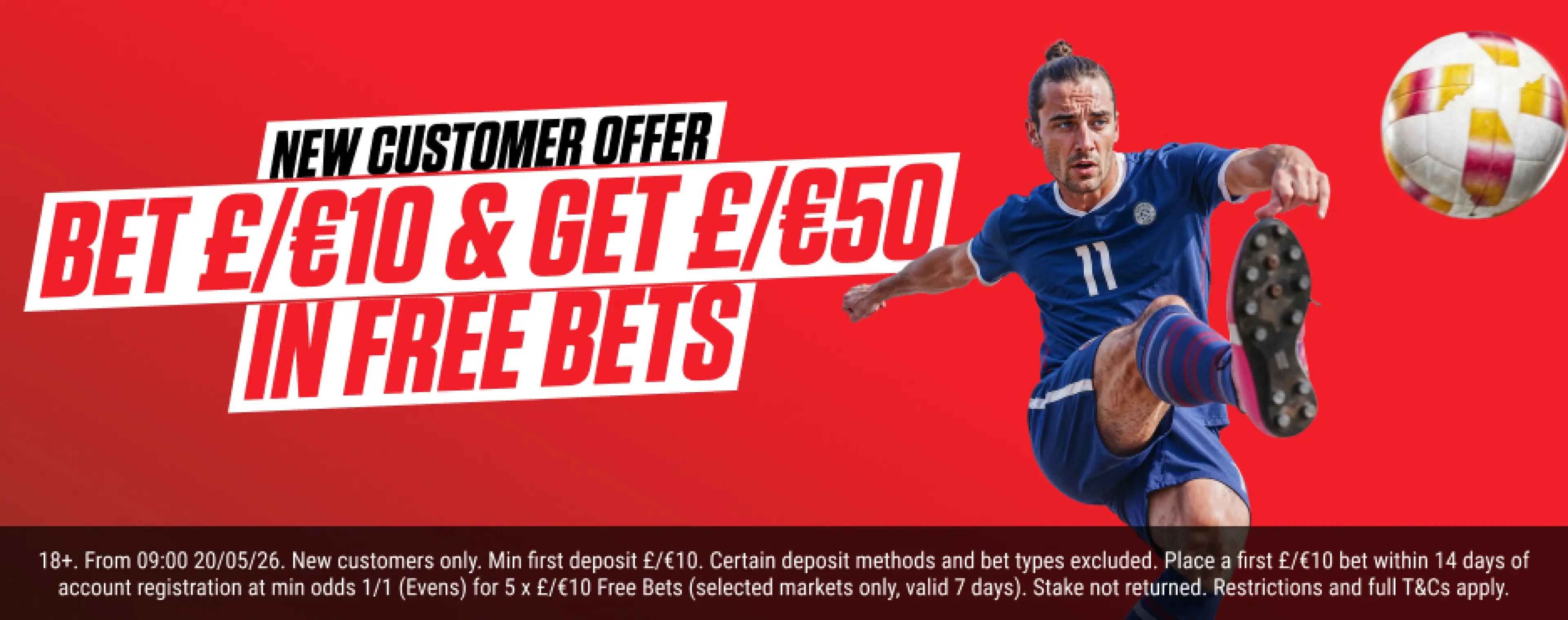 Ladbrokes Bet £10 Get £50