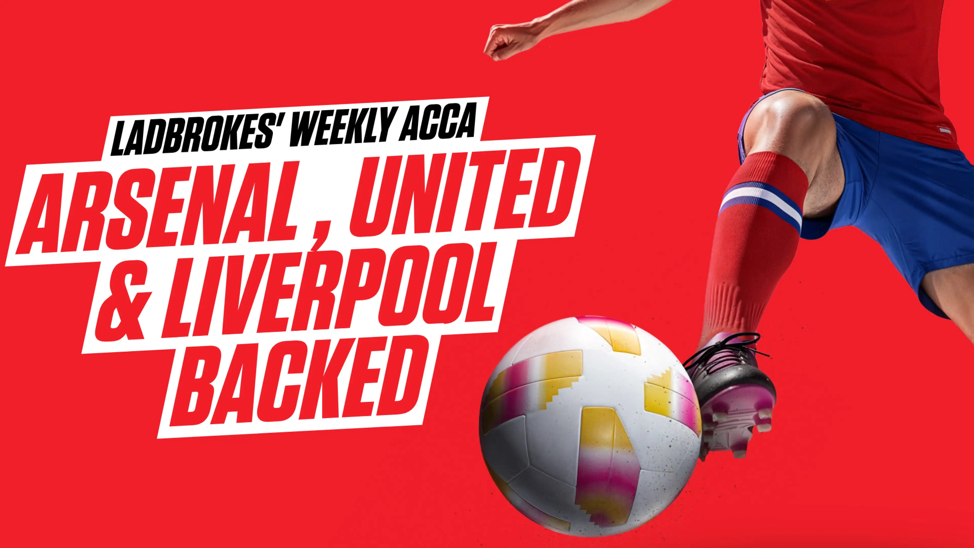 Ladbrokes' football weekend acca - Arsenal to maintain perfect start