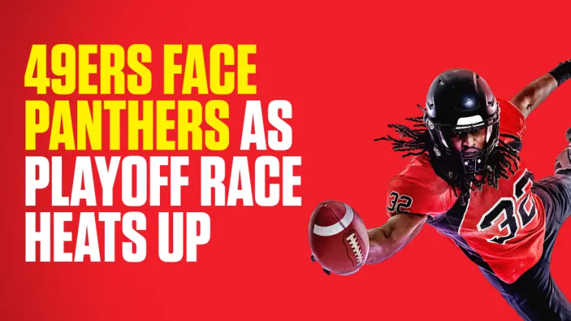 OnS SEO Sports 960x540 49ERS FACE PANTHERS AS PLAYOFF RACE HEATS UP (UK) 