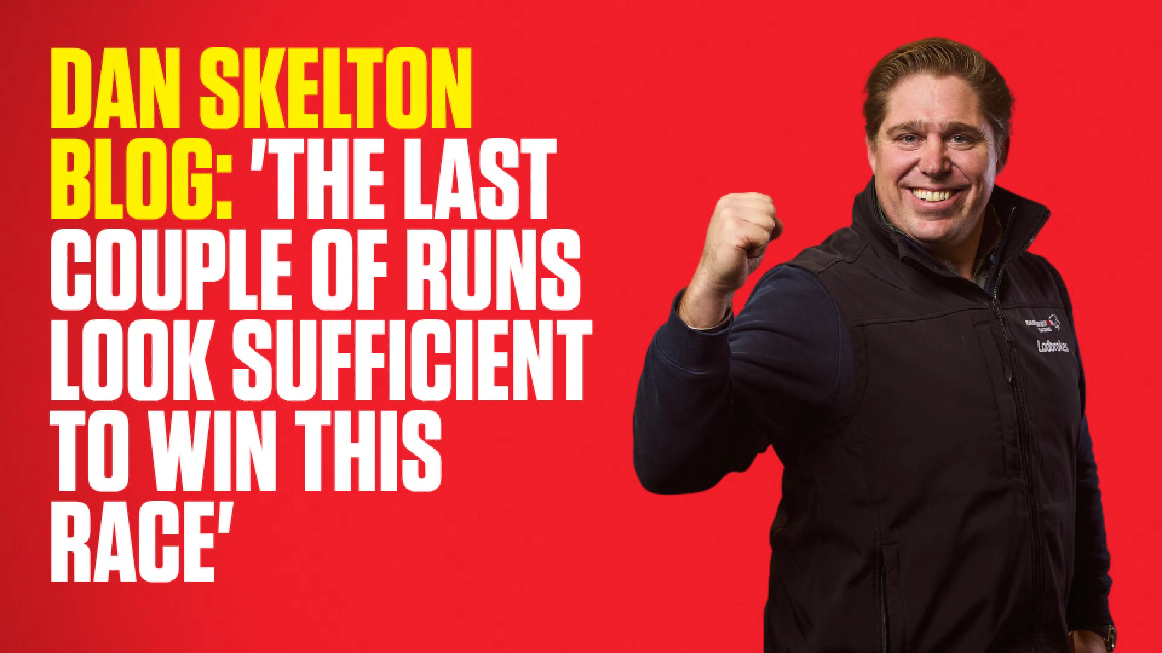 OnS SEO Sports 960x540 DAN SKELTON BLOG THE LAST COUPLE OF RUNS LOOK SUFFICIENT TO WIN THIS RACE (UK) 