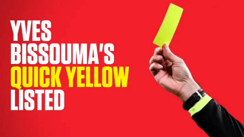 Quickest yellow cards in Premier League history